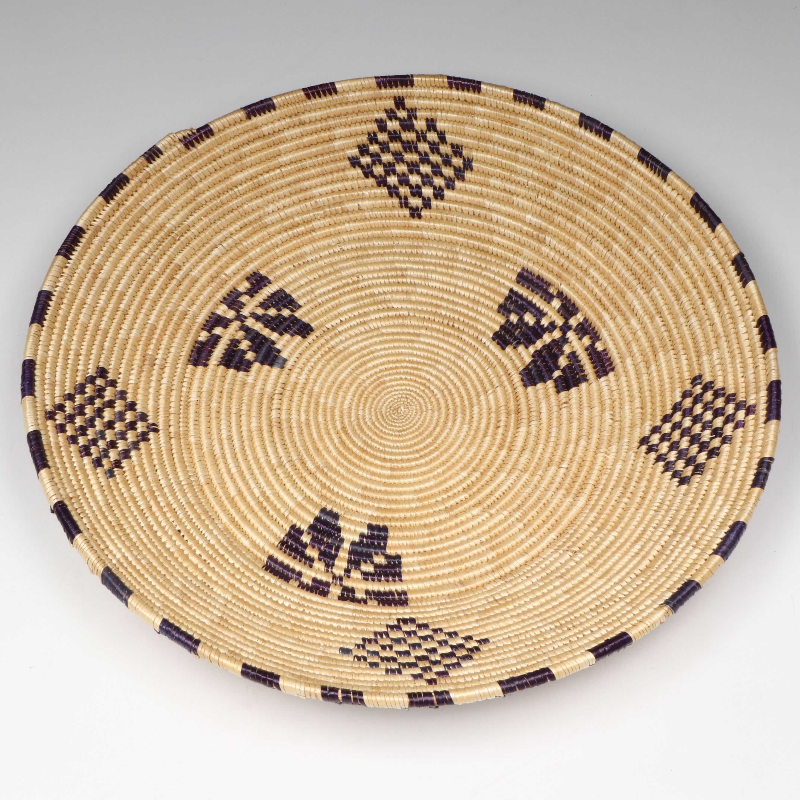 Ethiopian Gurage Peoples Handwoven Popcorn Bowls and Round Baskets