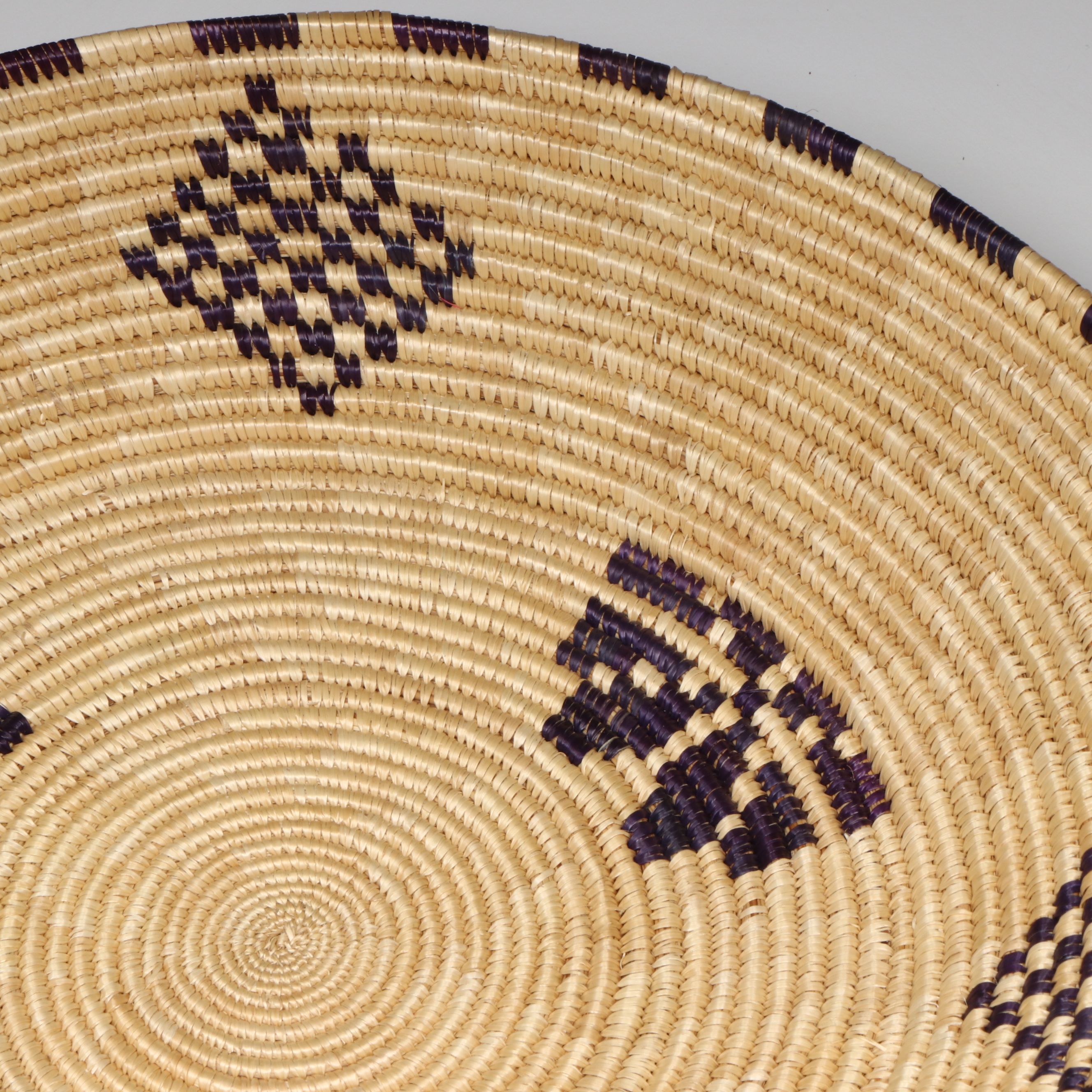 Ethiopian Gurage Peoples Handwoven Popcorn Bowls and Round Baskets