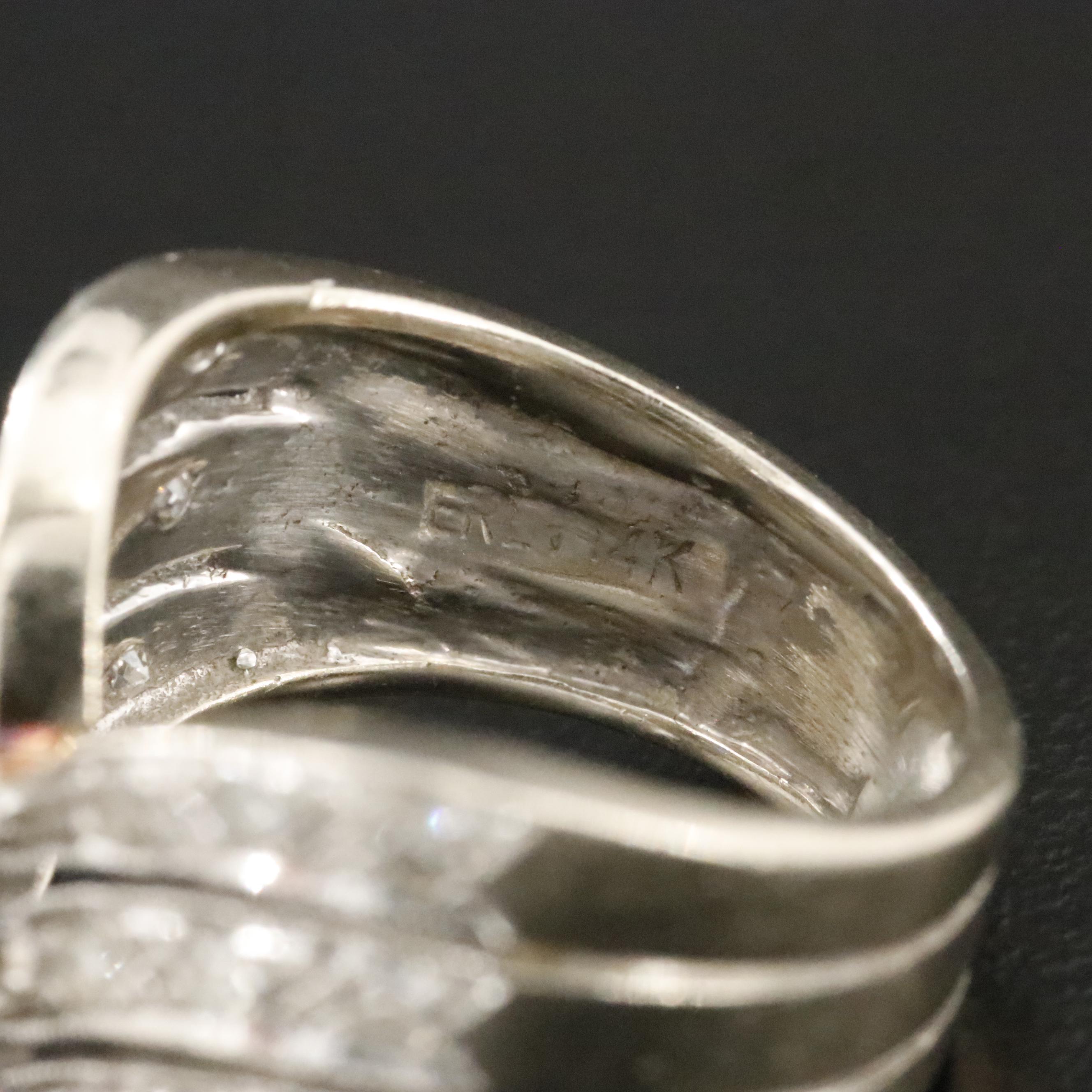 Vintage Harold Freeman 14K 0.53 CTW Diamond Ring