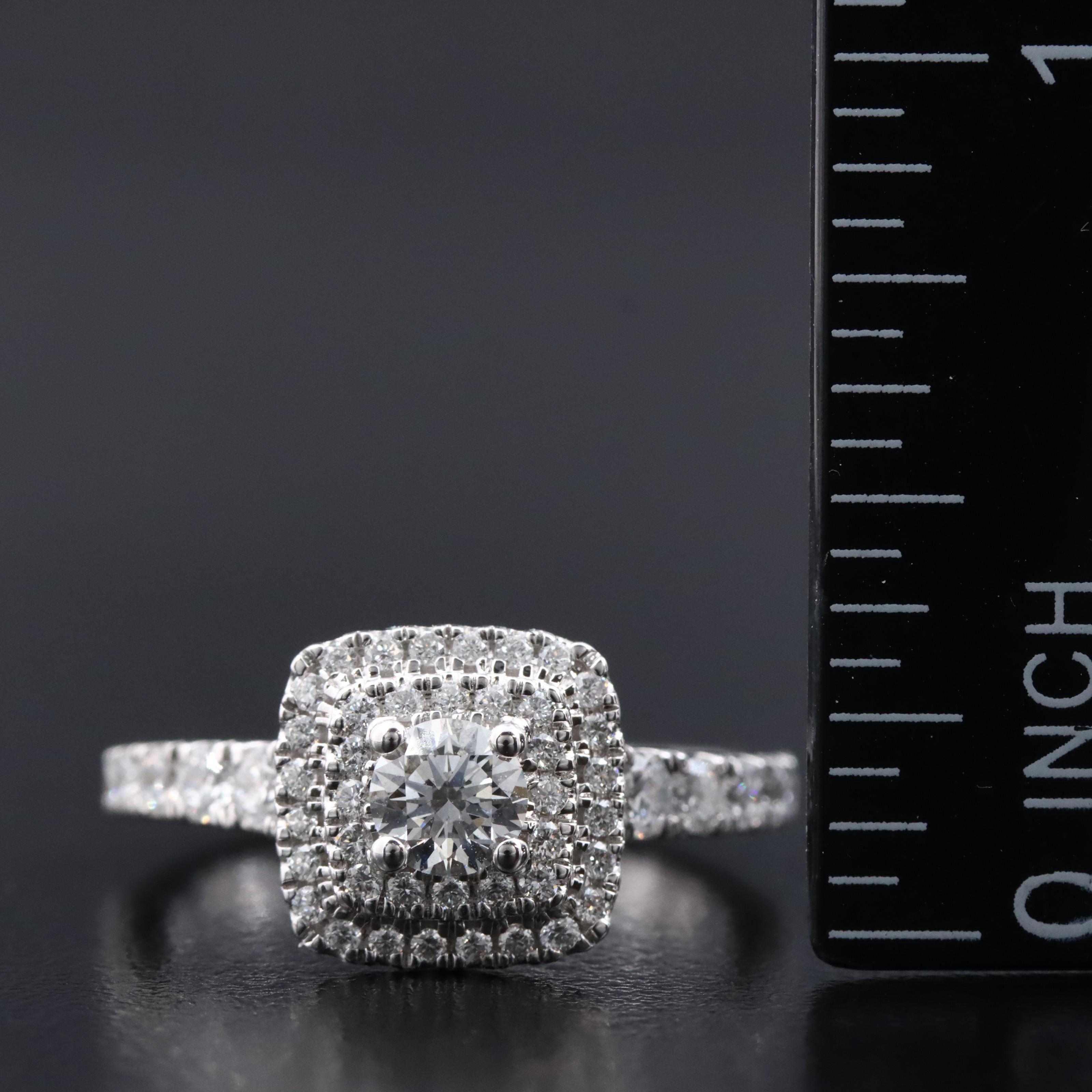 14K 1.16 CTW Lab Grown Diamond Ring with Online IGI Report