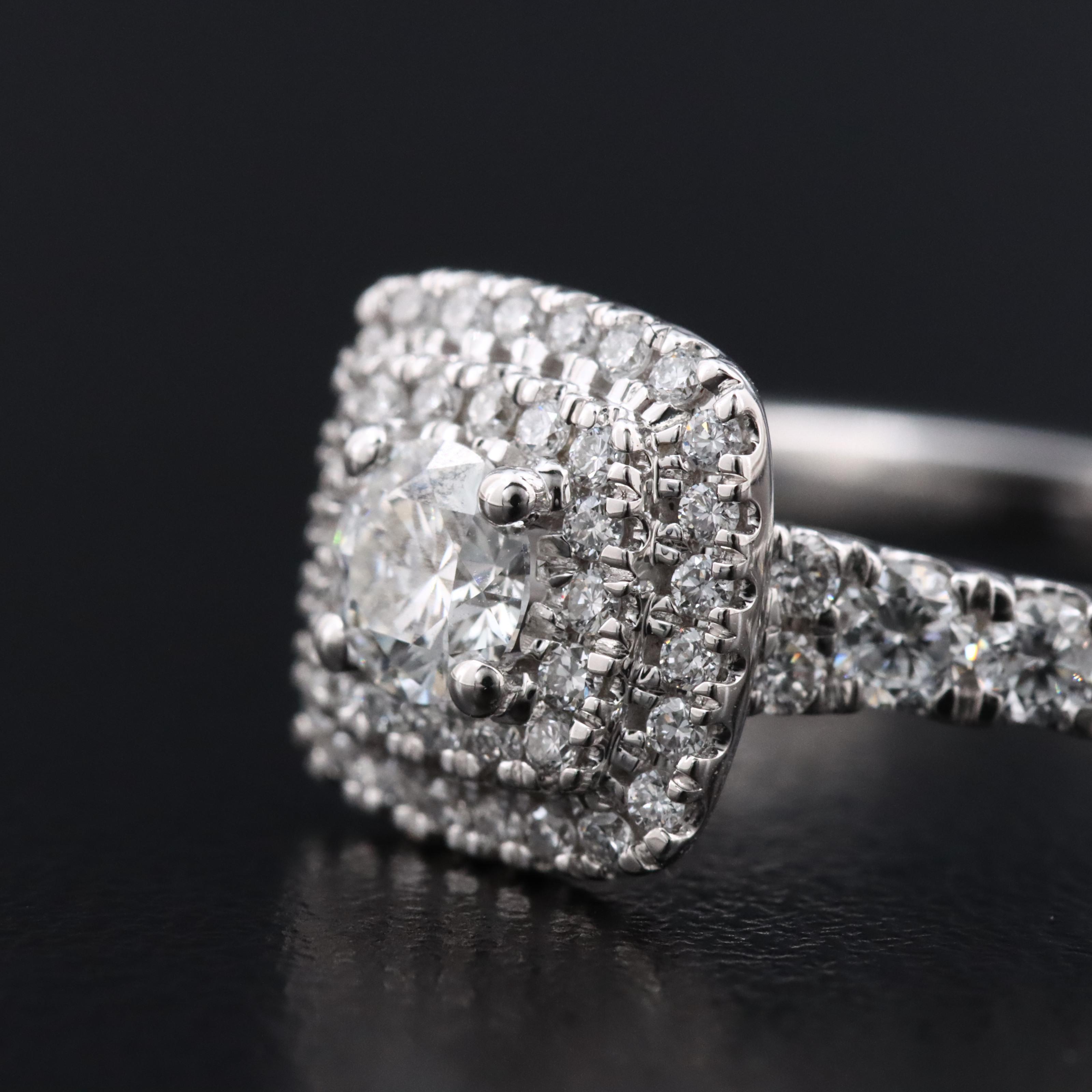 14K 1.16 CTW Lab Grown Diamond Ring with Online IGI Report