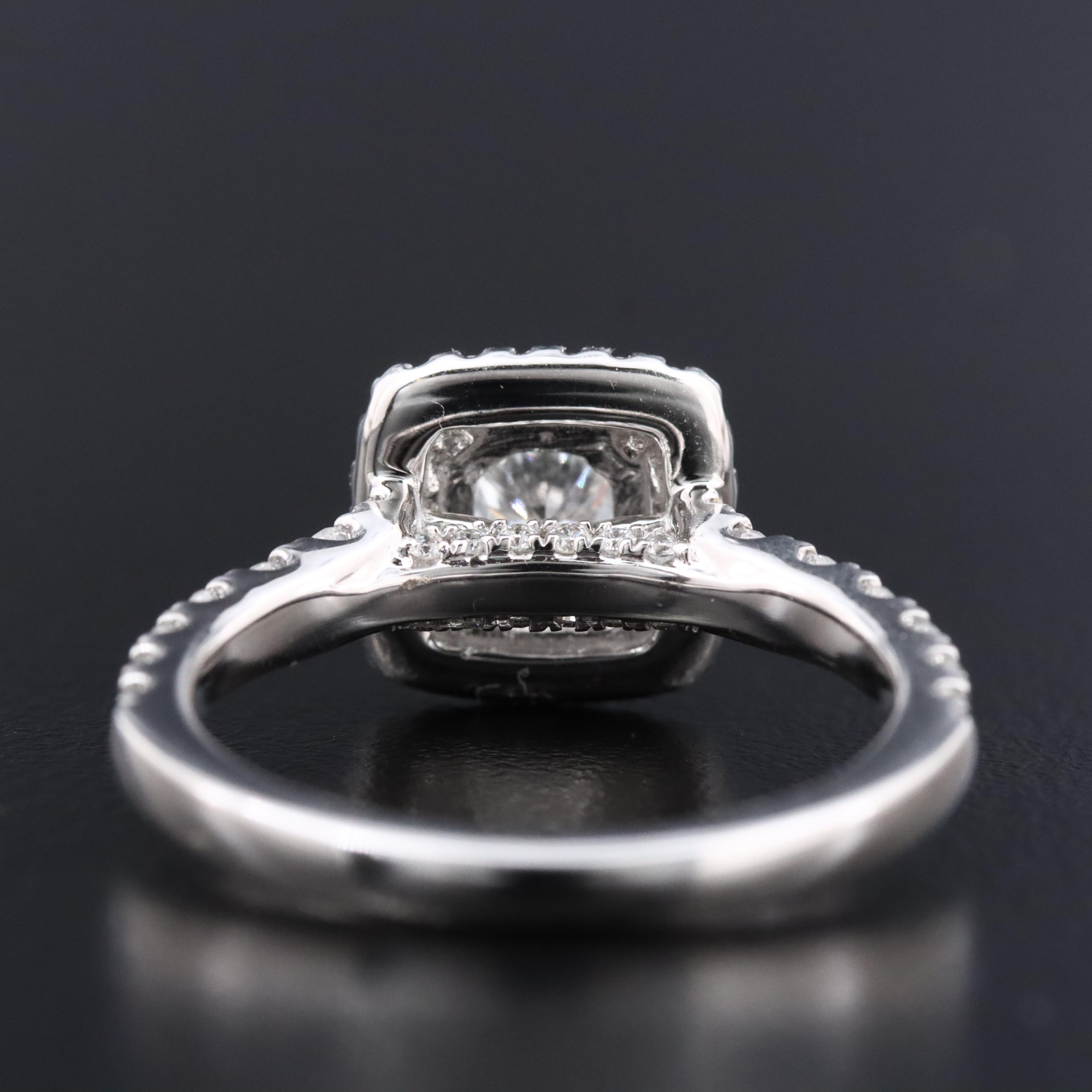 14K 1.16 CTW Lab Grown Diamond Ring with Online IGI Report