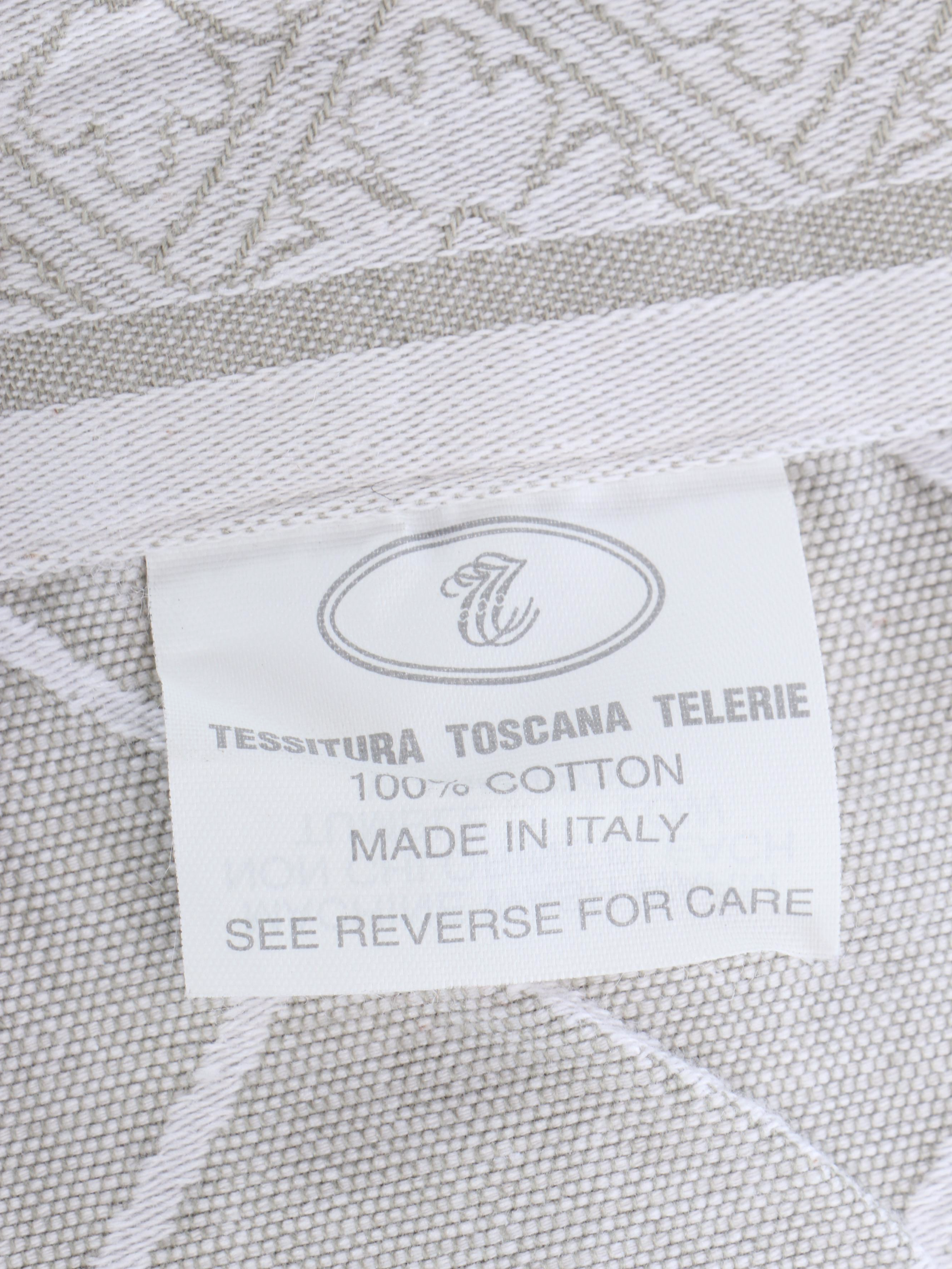 Lenox Round Tablecloth, Cynthia Rowley Napkins, and More Table Linens