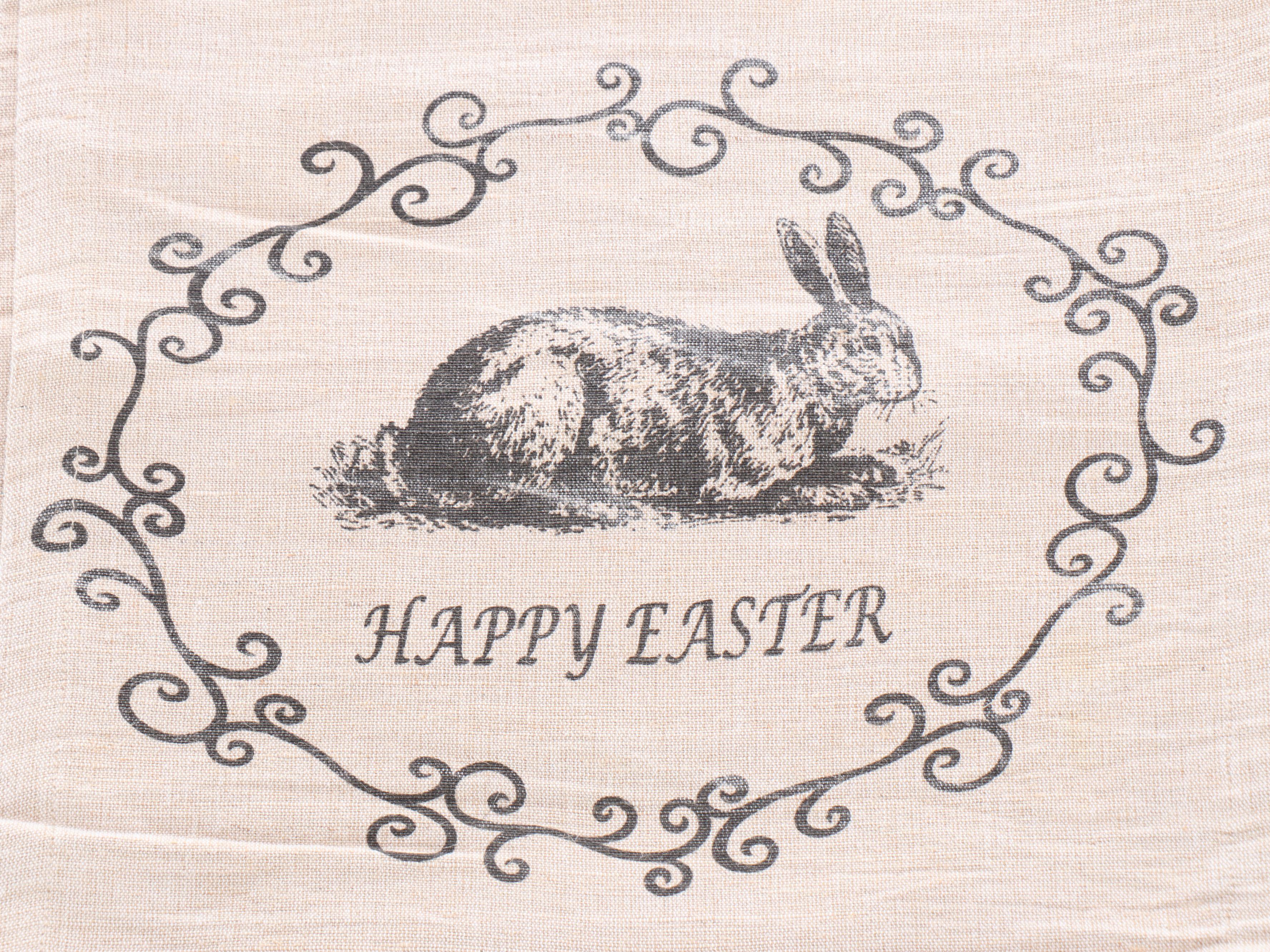 Lenox Round Tablecloth, Cynthia Rowley Napkins, and More Table Linens