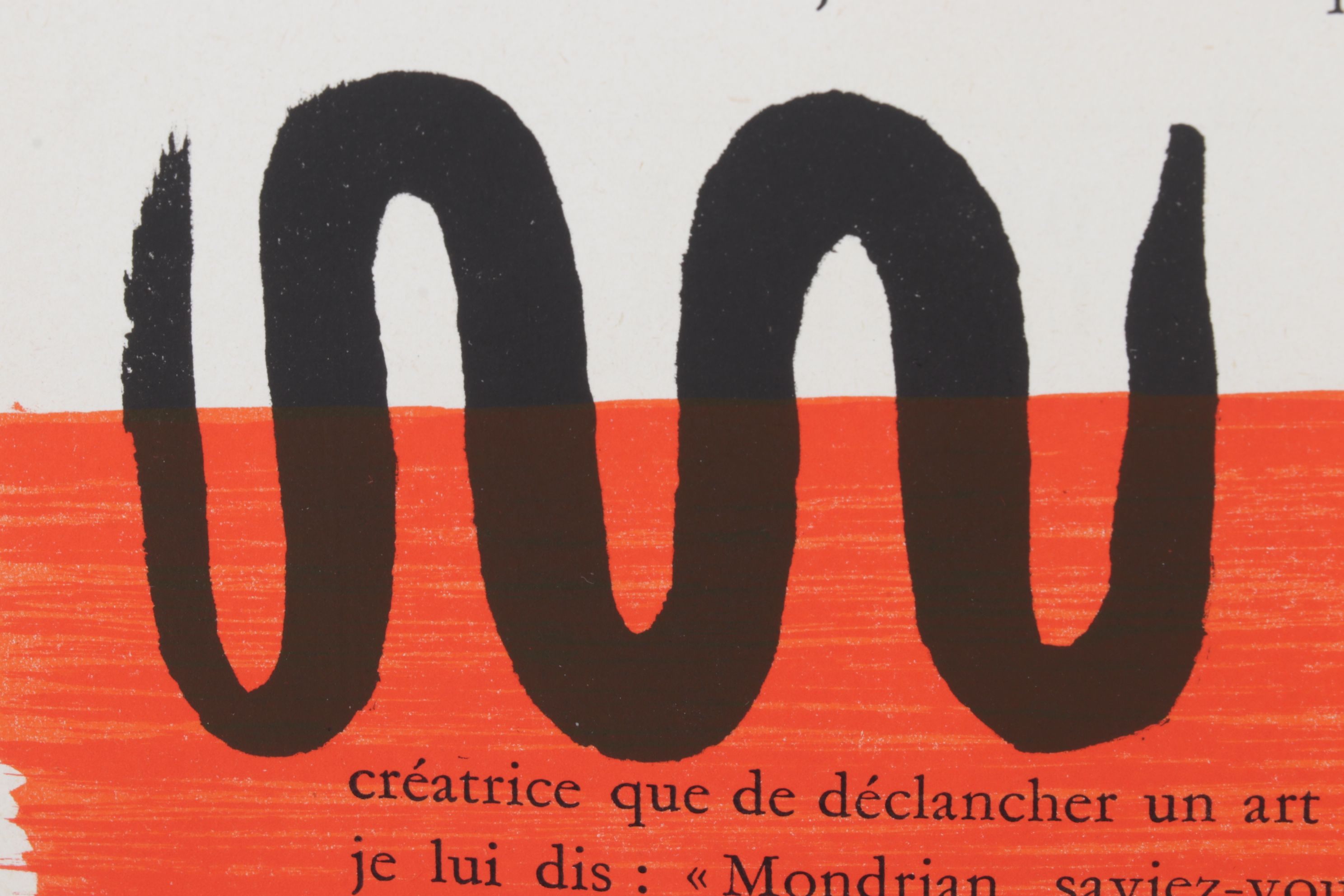 Fernand Léger Biographical Essay on Alexander Calder, Circa 1950