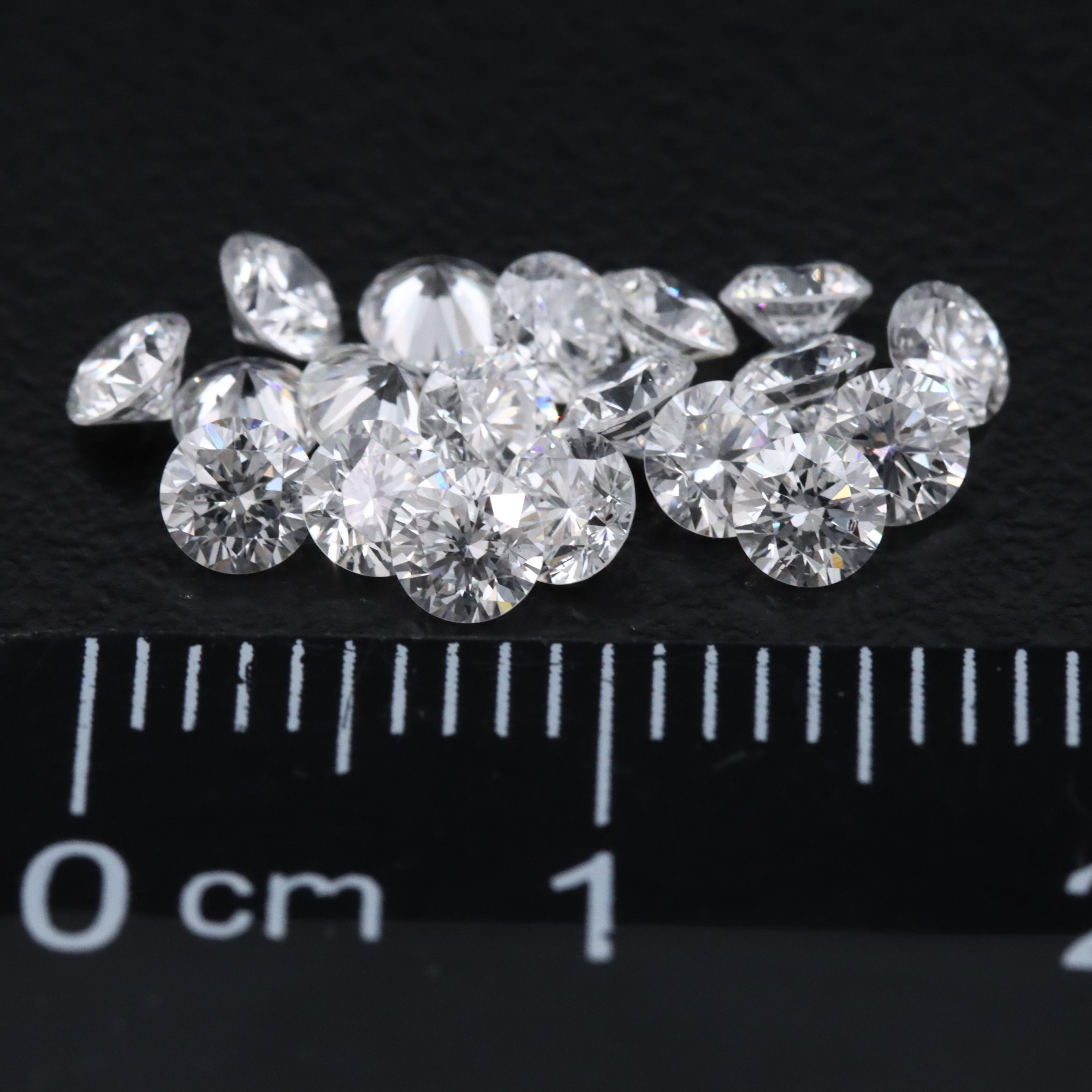 Loose 2.15 CTW Lab Grown Diamonds