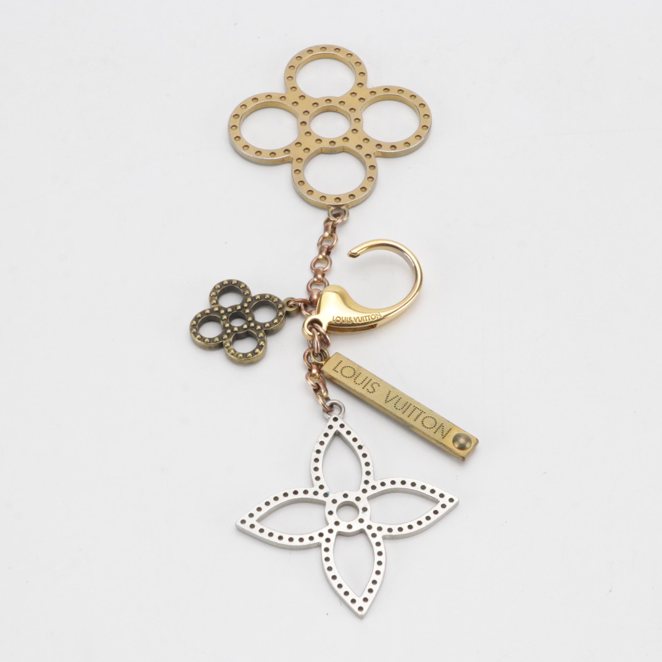 Louis Vuitton Tapage Bag Charm and Other Heart-Shaped Perfume Bottle Pendant