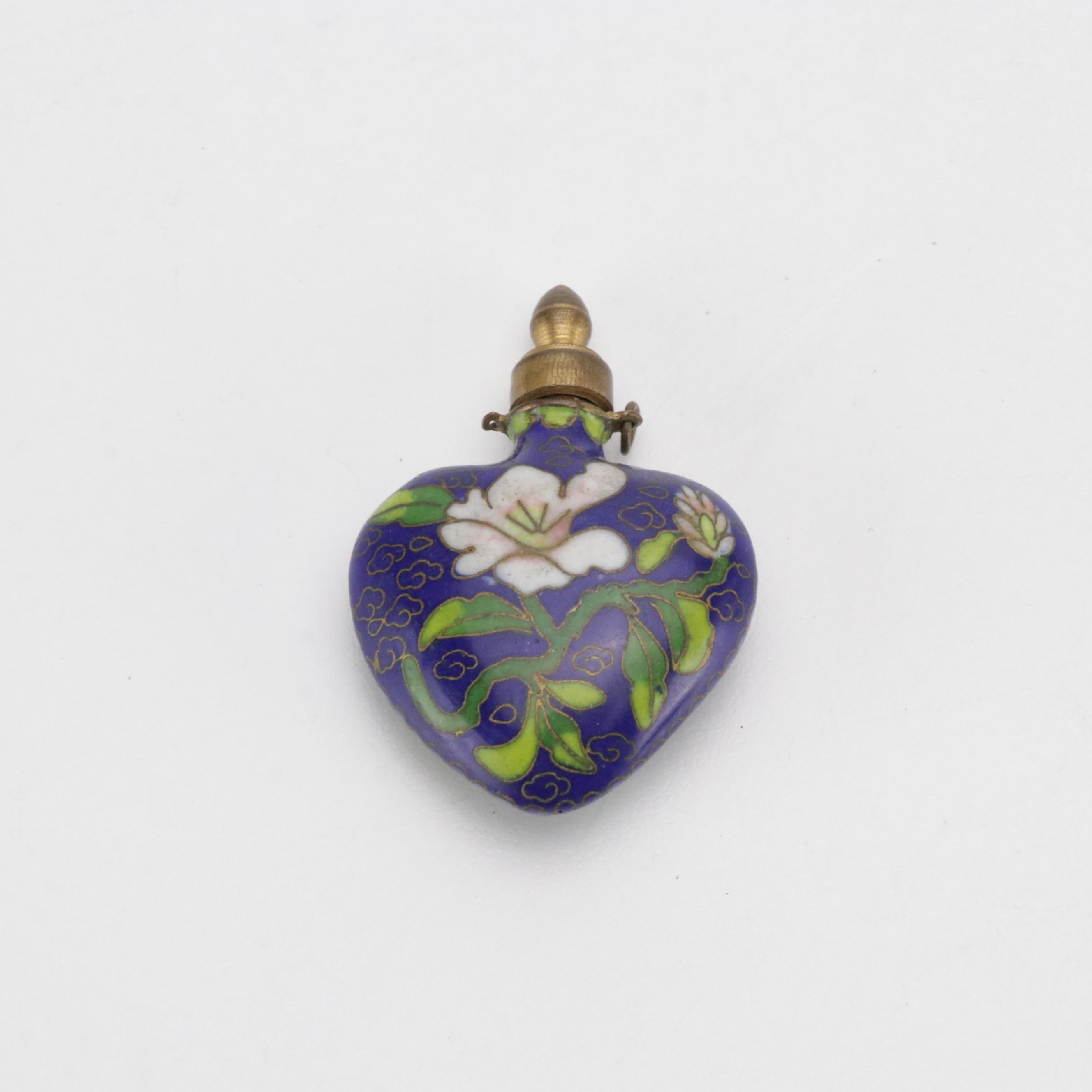 Louis Vuitton Tapage Bag Charm and Other Heart-Shaped Perfume Bottle Pendant