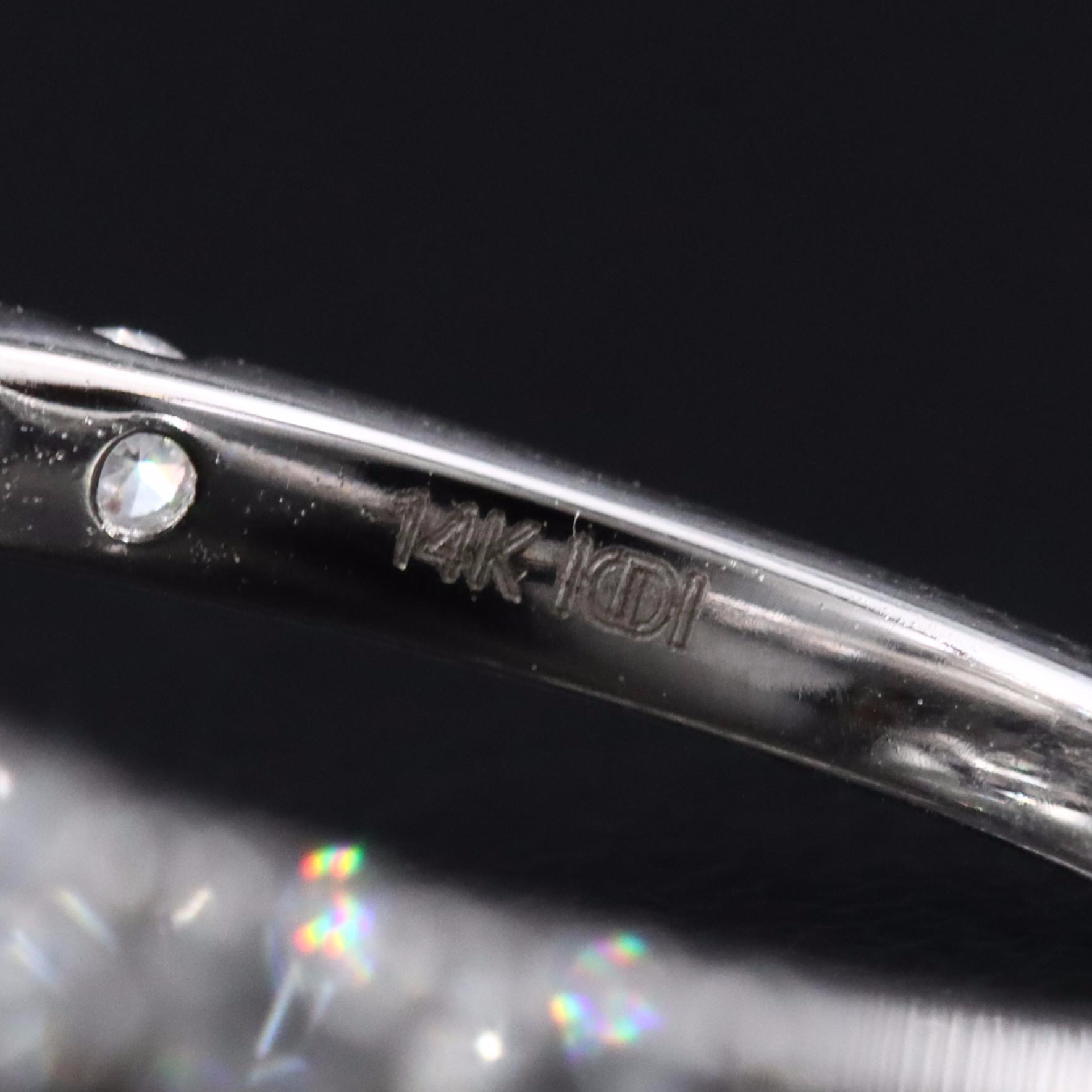 14K 4.99 CTW Lab Grown Diamond Halo Ring