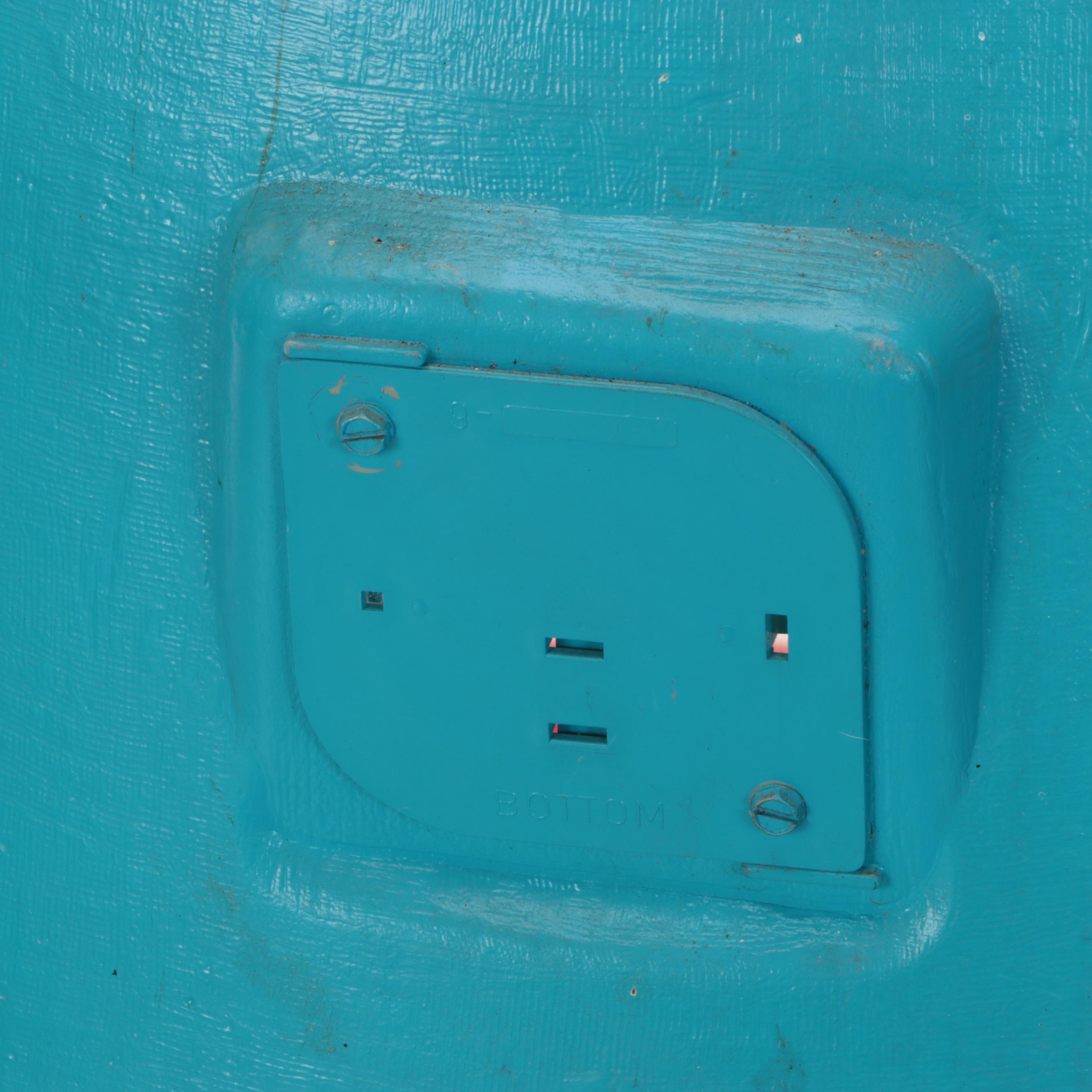 Christmas Plastic Blow Mold Illuminated Snowman