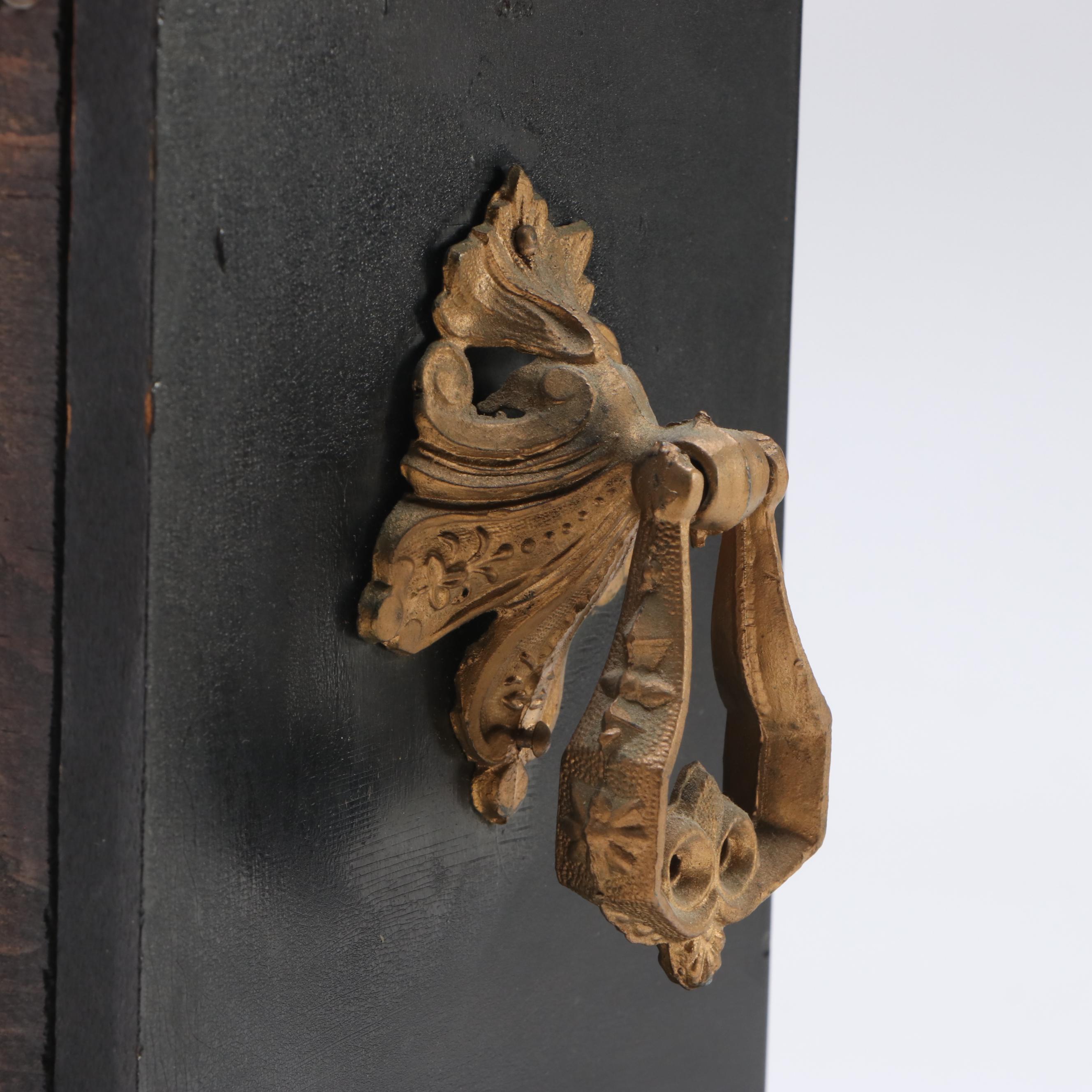 E. Ingraham Wood Mechanical Mantel Clock