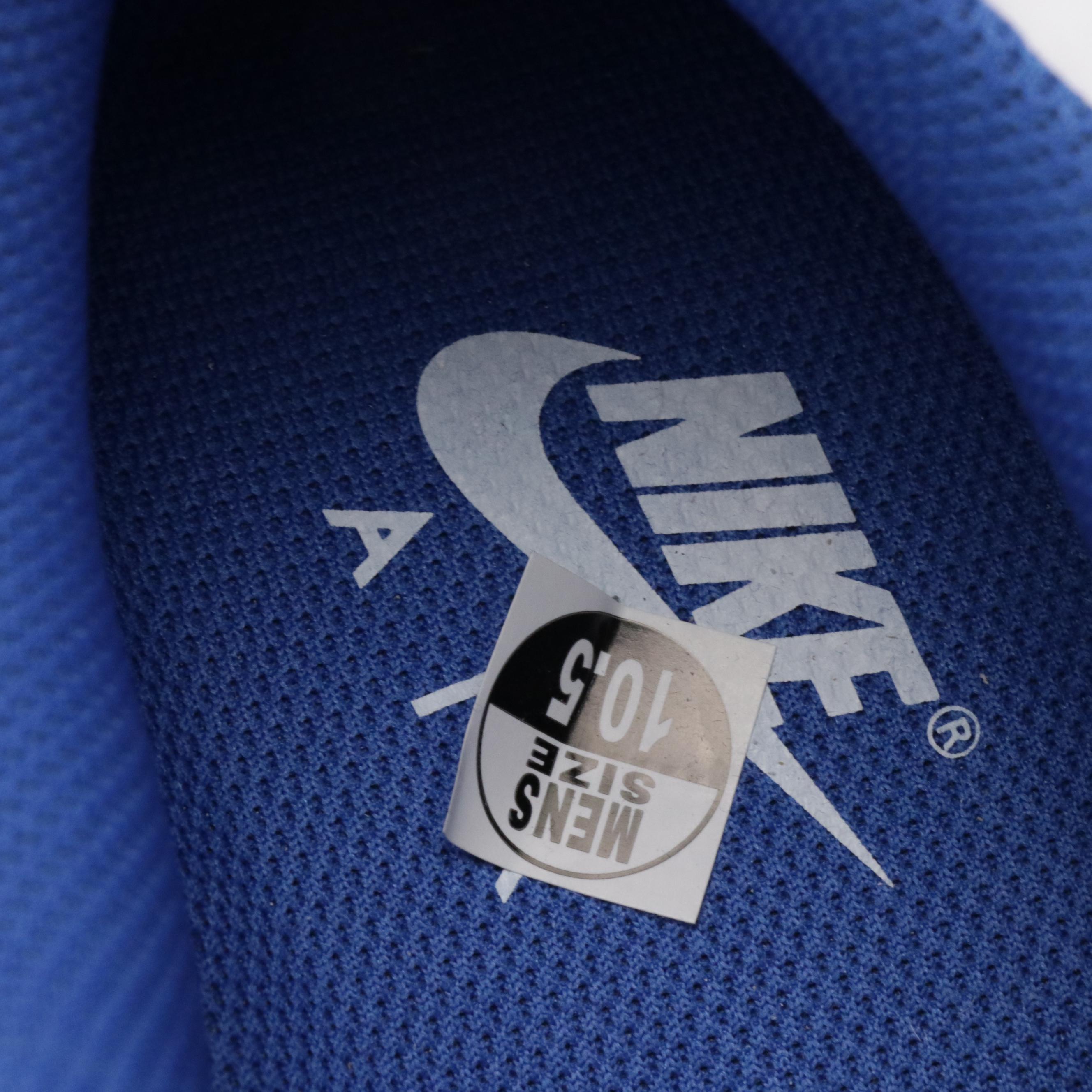 Men's Nike Air Max "White Game Royal" and Agitate 6 Running Shoes in Blue/White