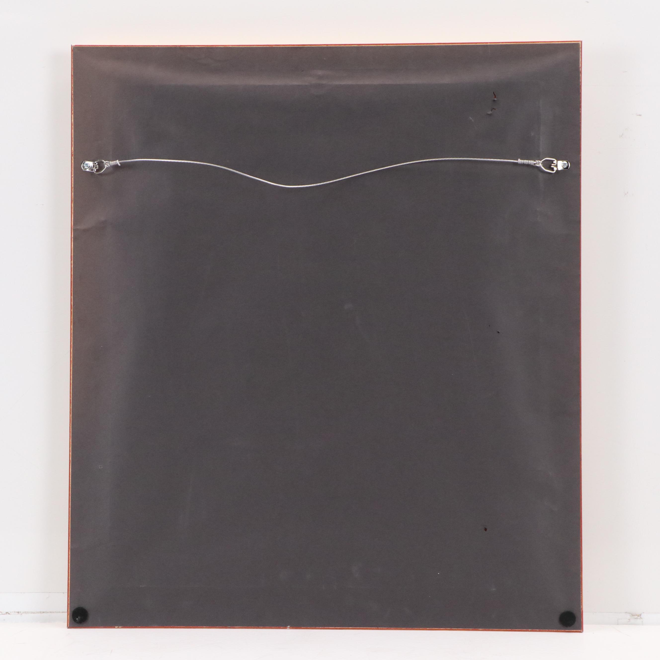 Impressionistic Style Landscape Oil Painting, Mid-20th Century