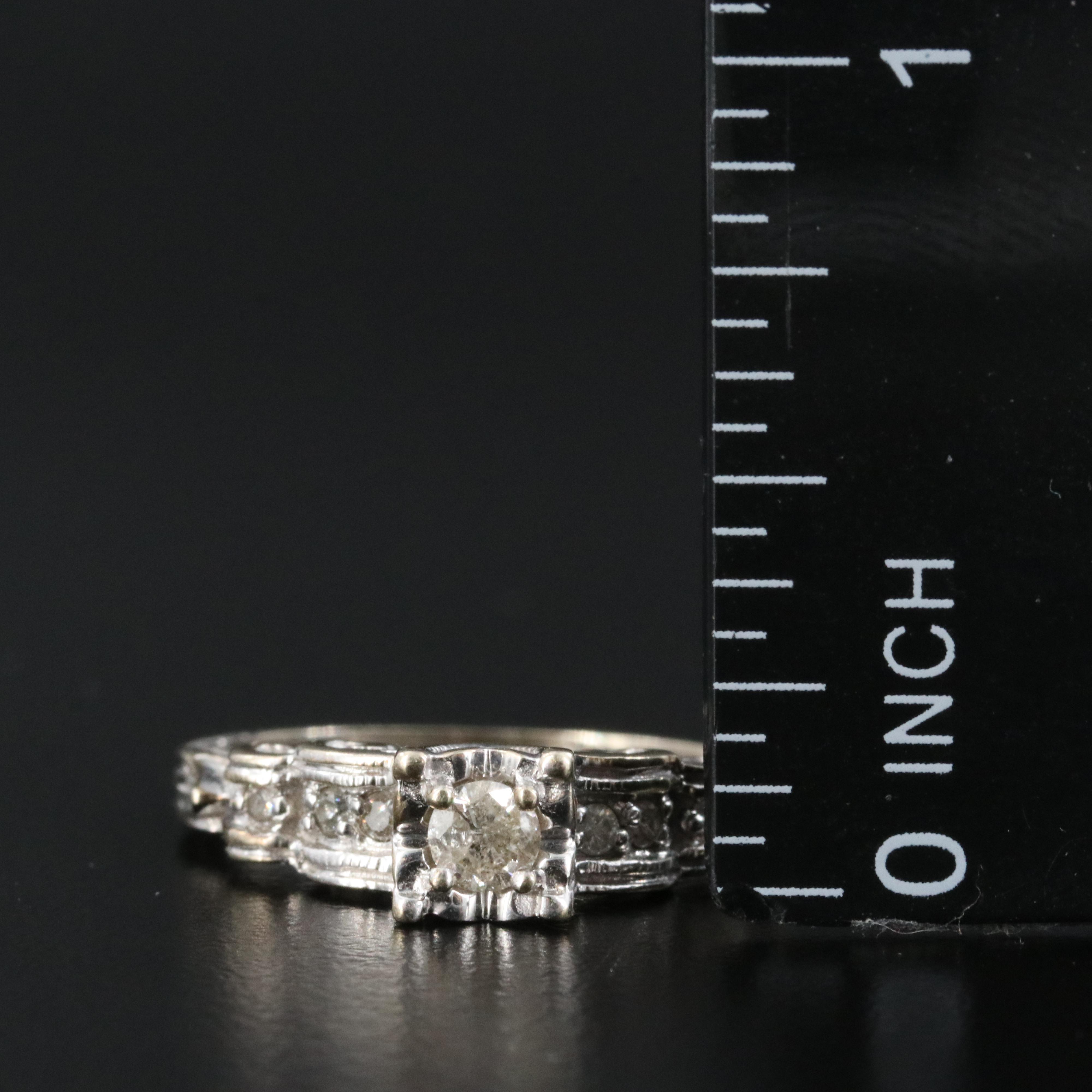 14K 0.25 CTW Diamond Ring
