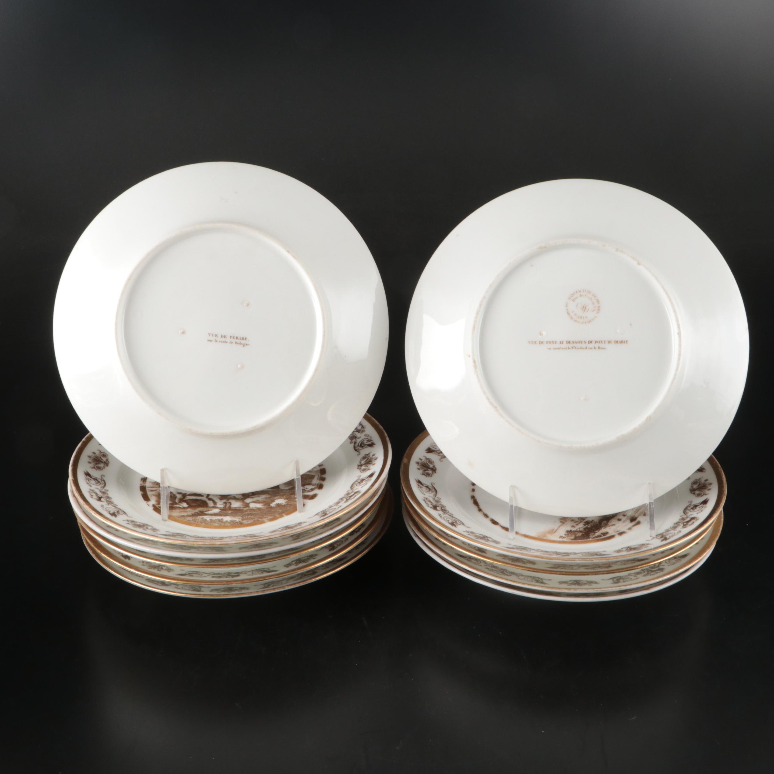 Vue de la Ville de Stein Porcelain Tableware