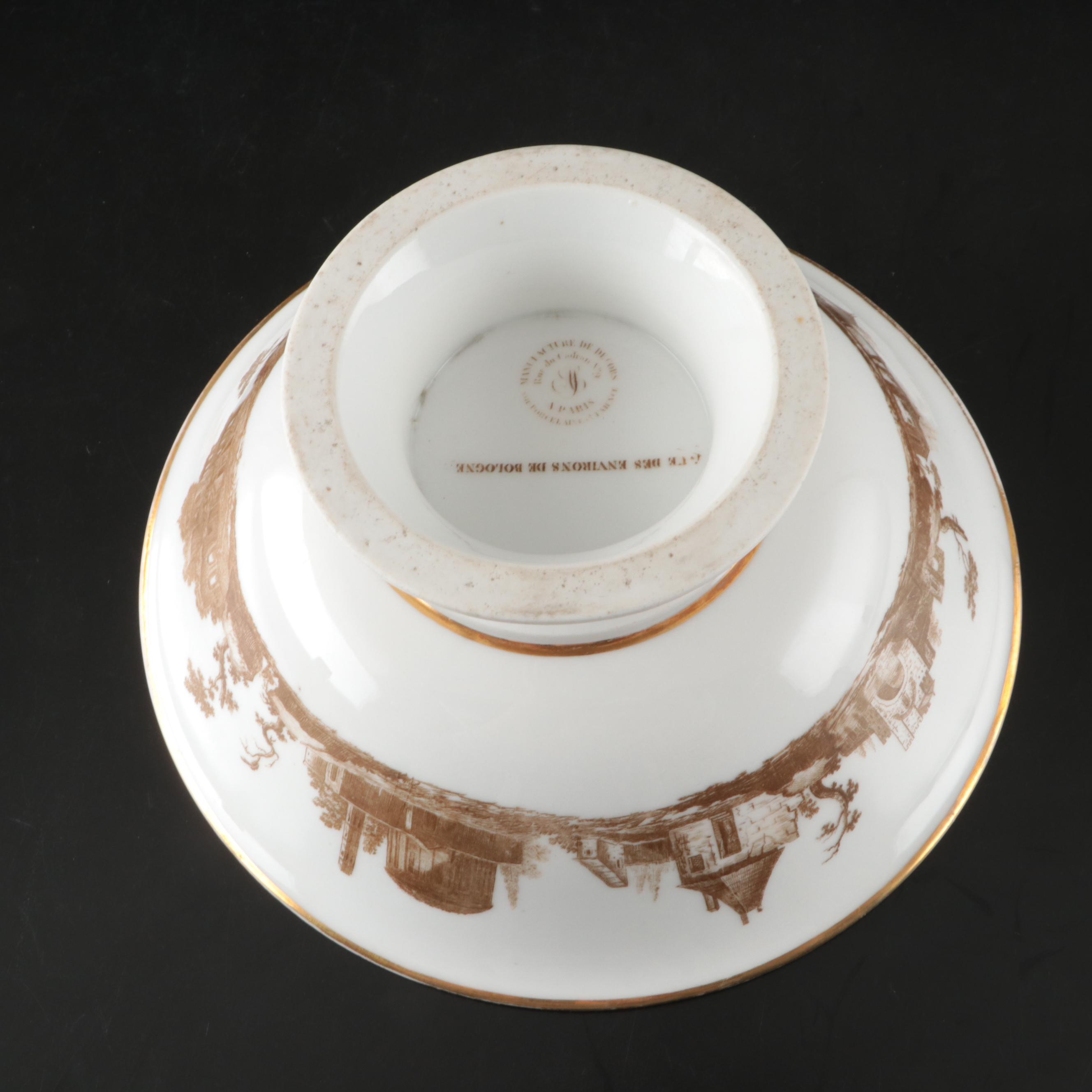 Vue de la Ville de Stein Porcelain Tableware