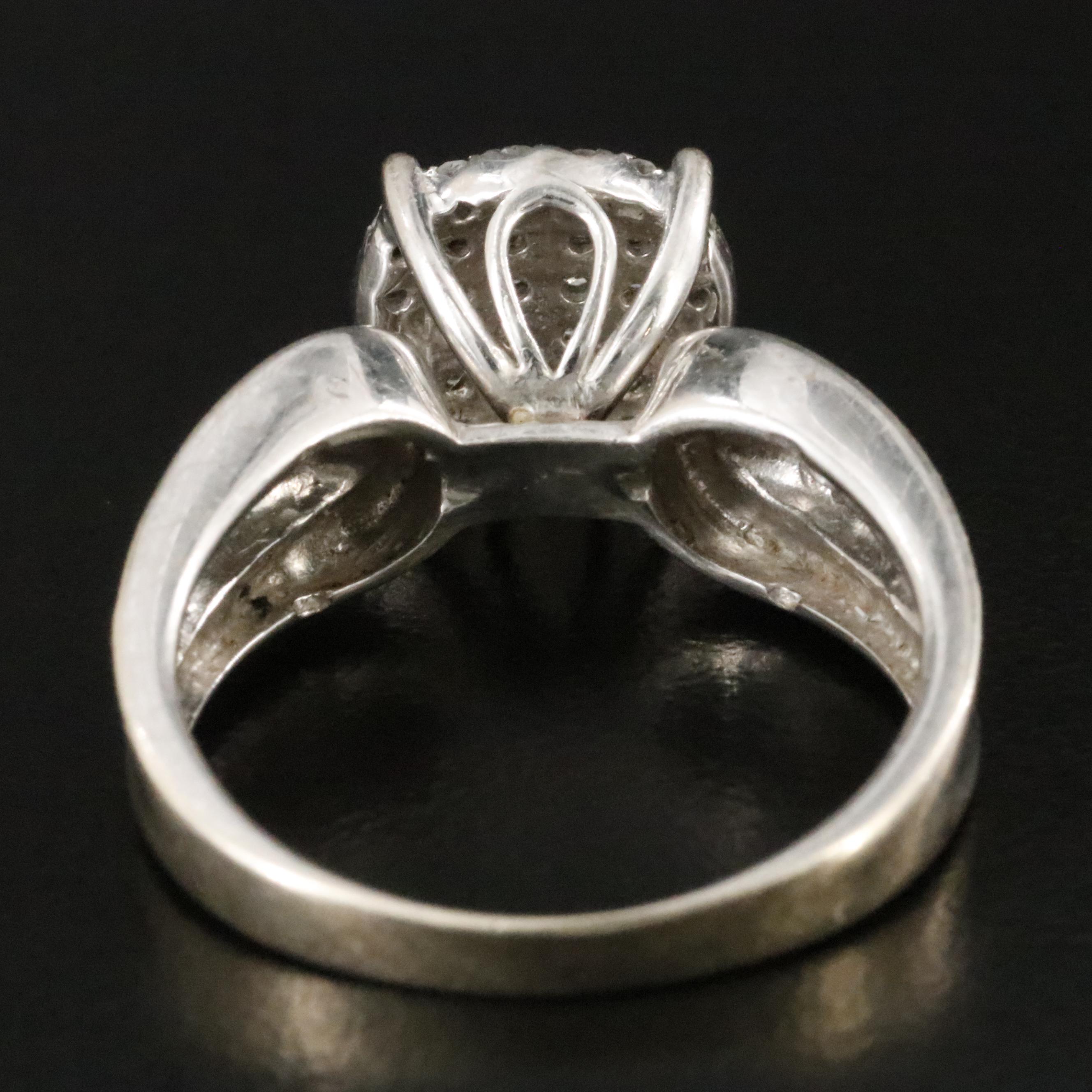 14K 0.90 CTW Diamond Ring