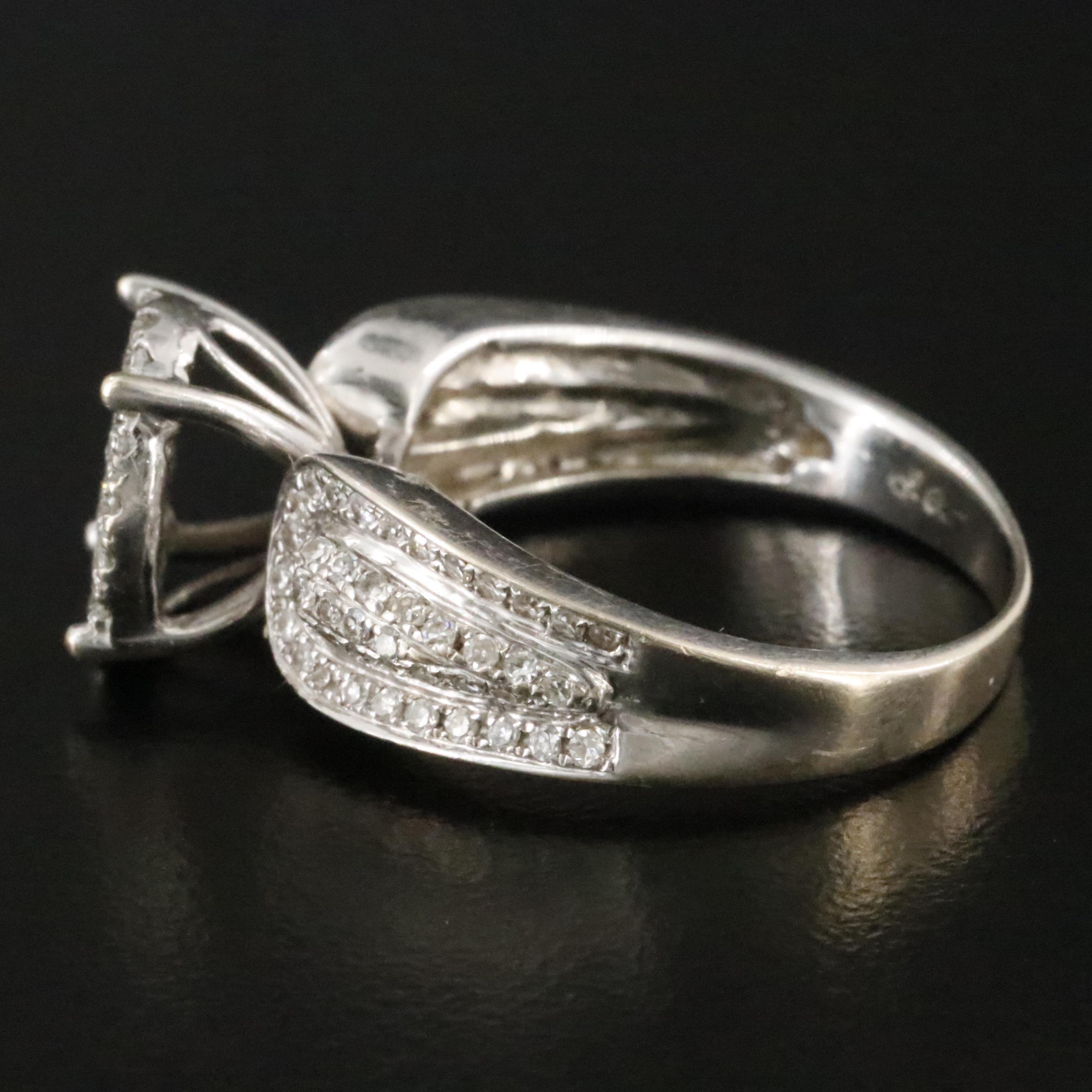 14K 0.90 CTW Diamond Ring