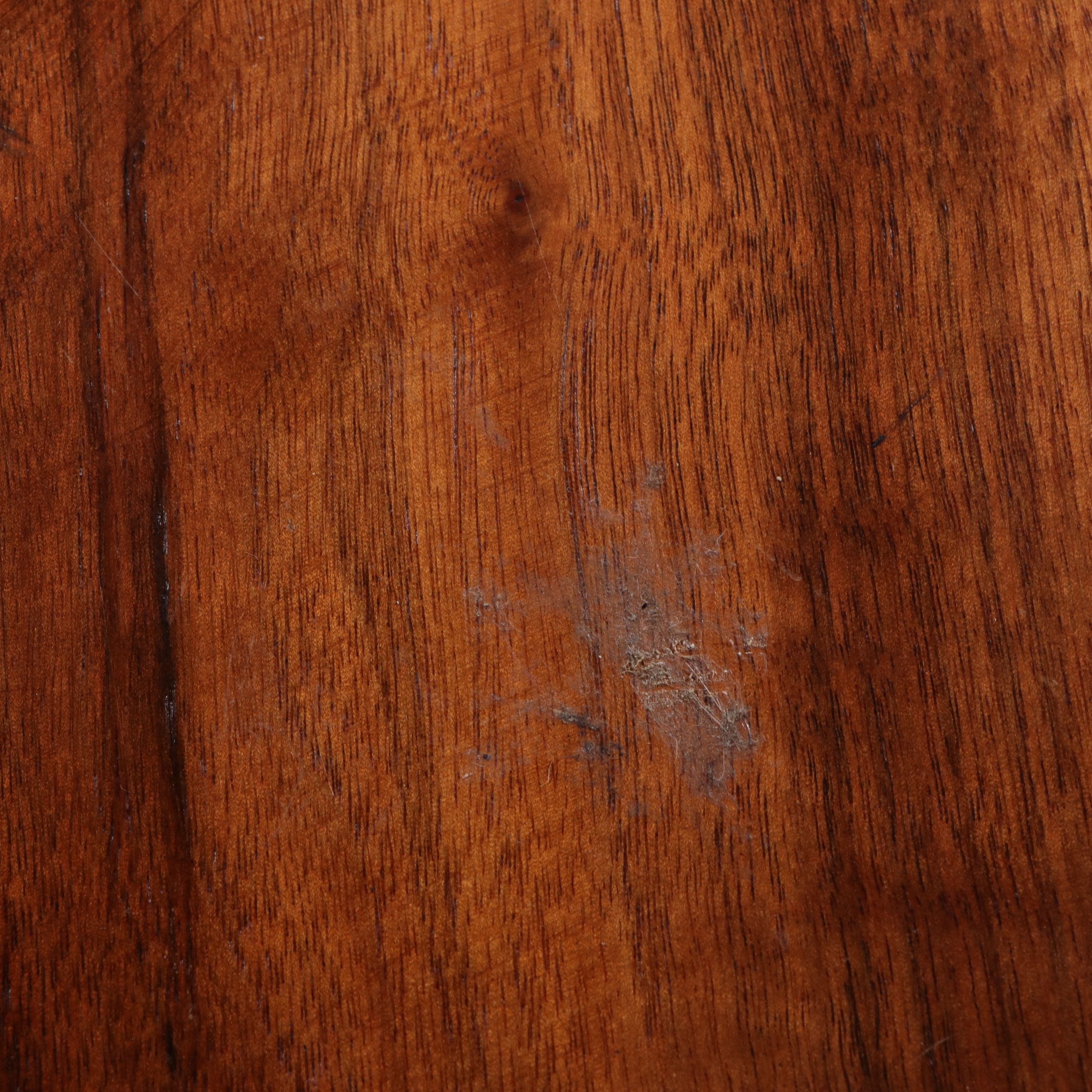 Bench-Made Walnut Drop-Leaf Side Table, Late 20th Century