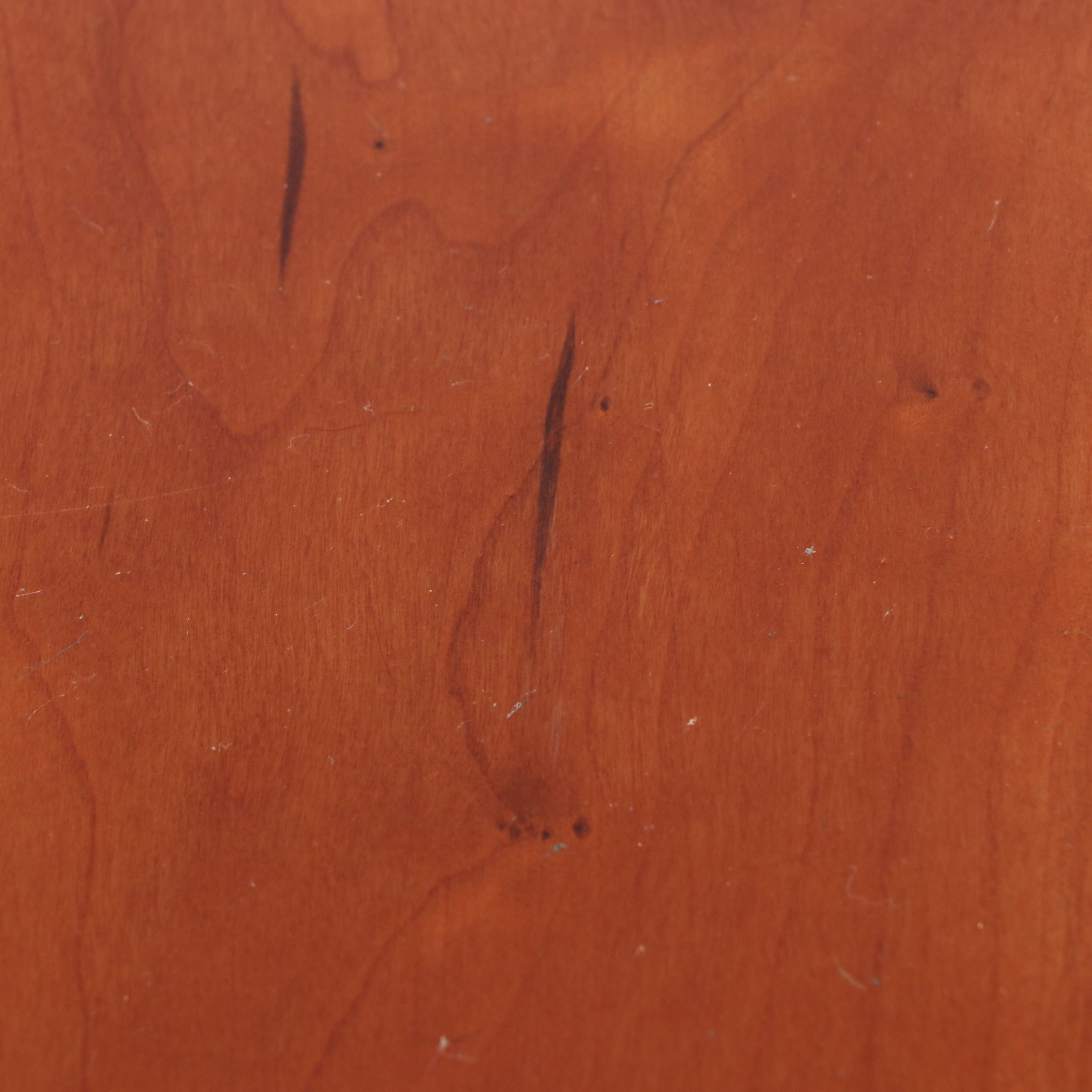 Two Sheraton Style Mixed Hardwood One-Drawer Stands