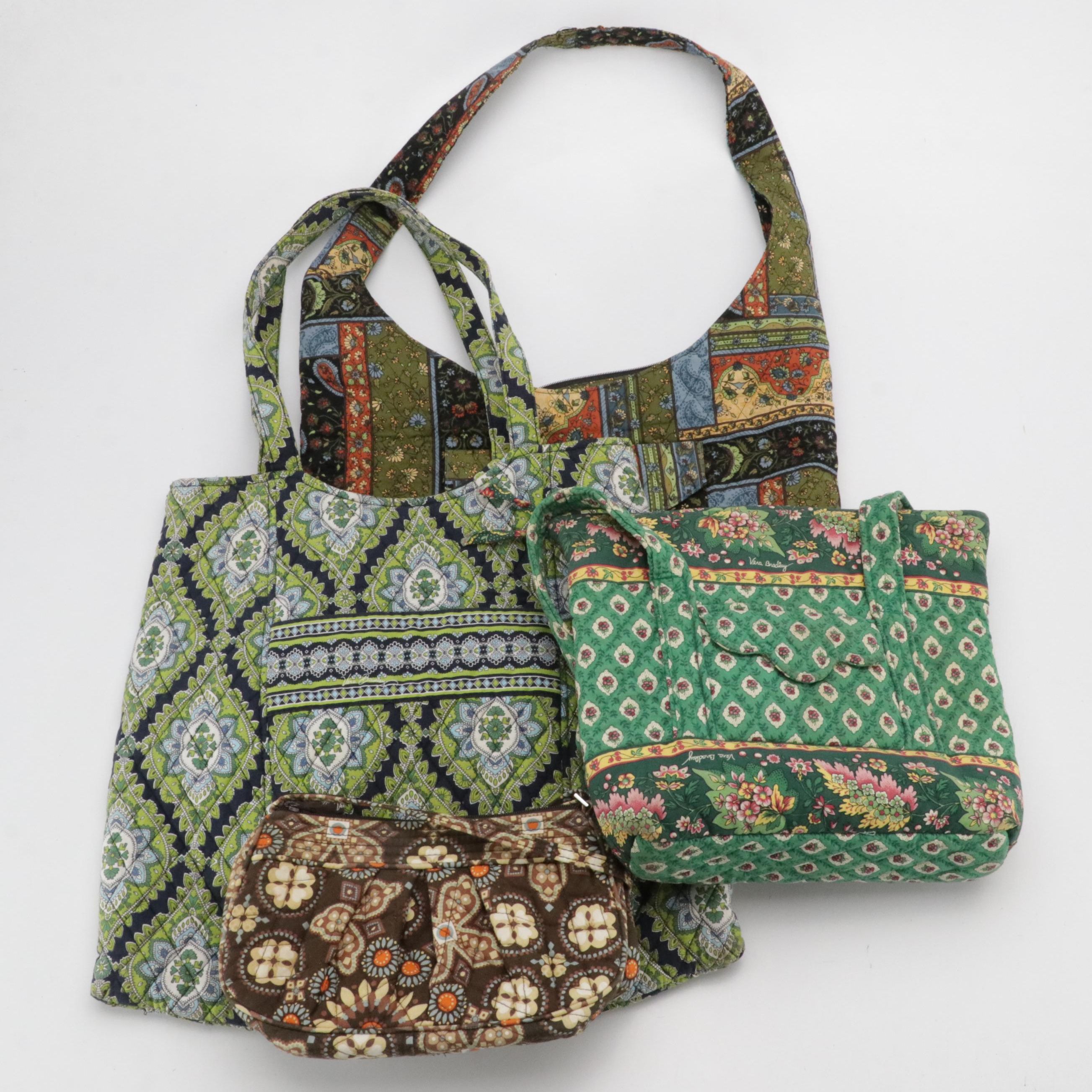Vera Bradley Printed Tote, Shoulder Bag and Crossbody Bag with Other Tote