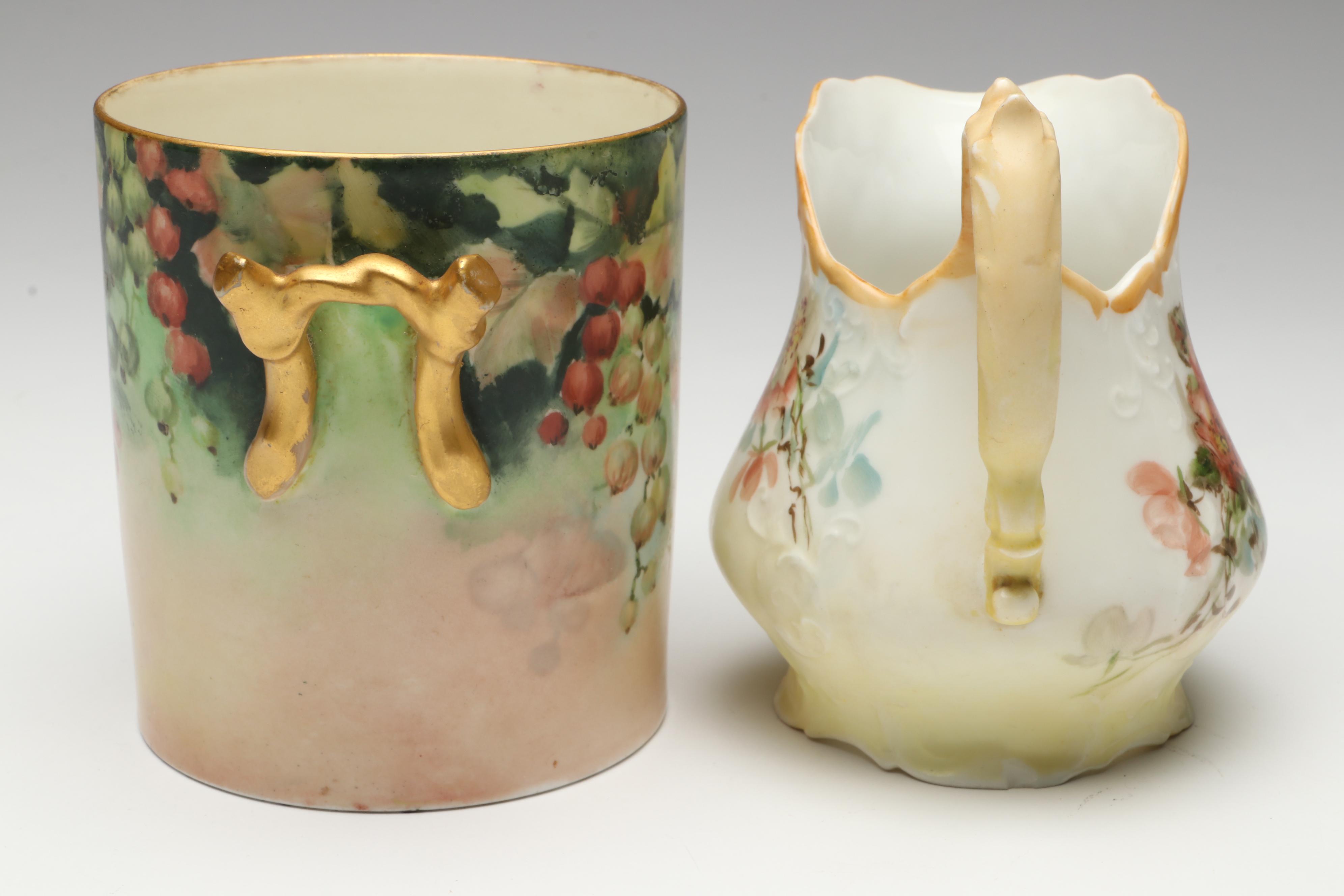 Hobbyist Hand-Painted with Other Porcelain and Glass Tableware