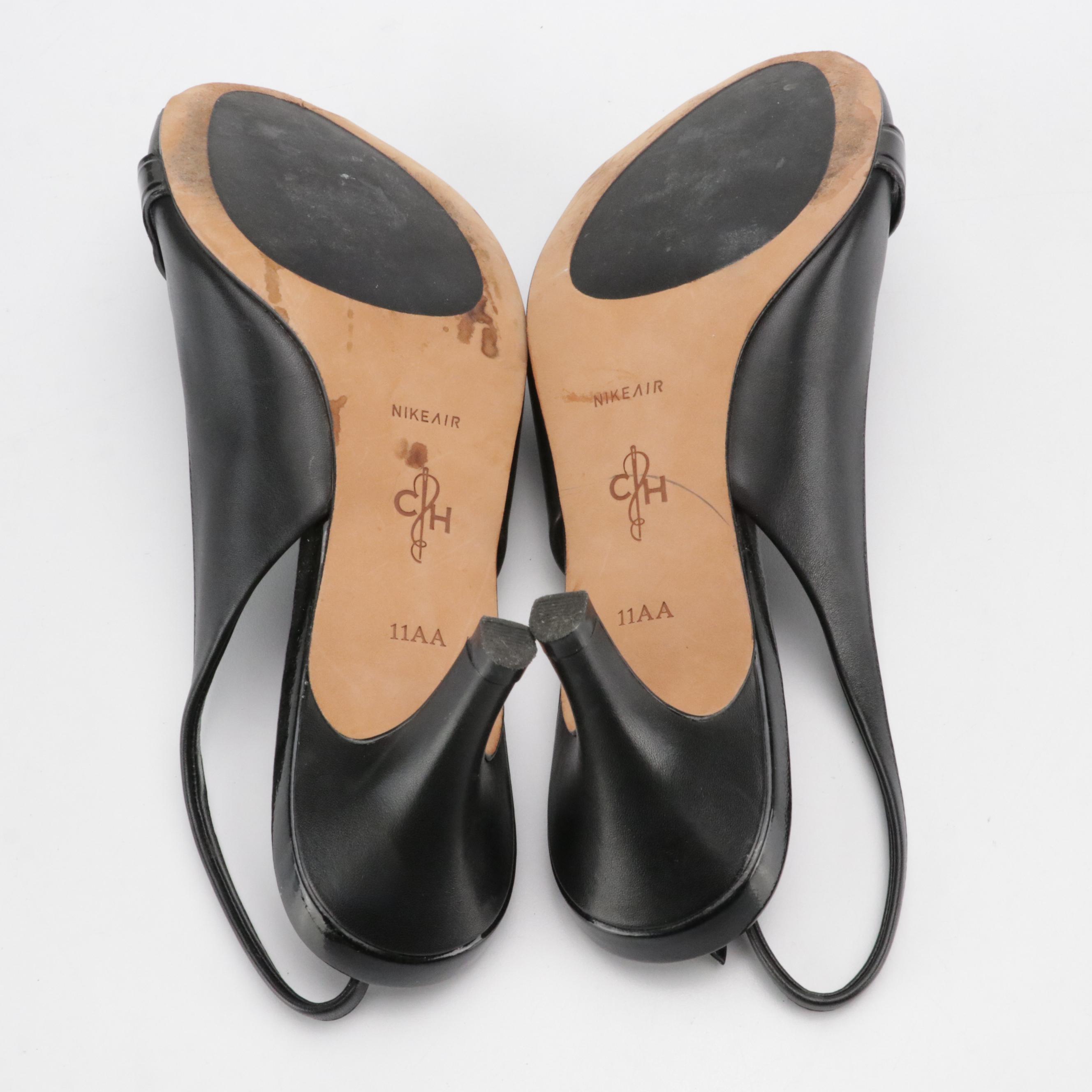 Salvatore Ferragamo and Cole Haan Leather Vara Bow Pumps, Pumps and Slingbacks