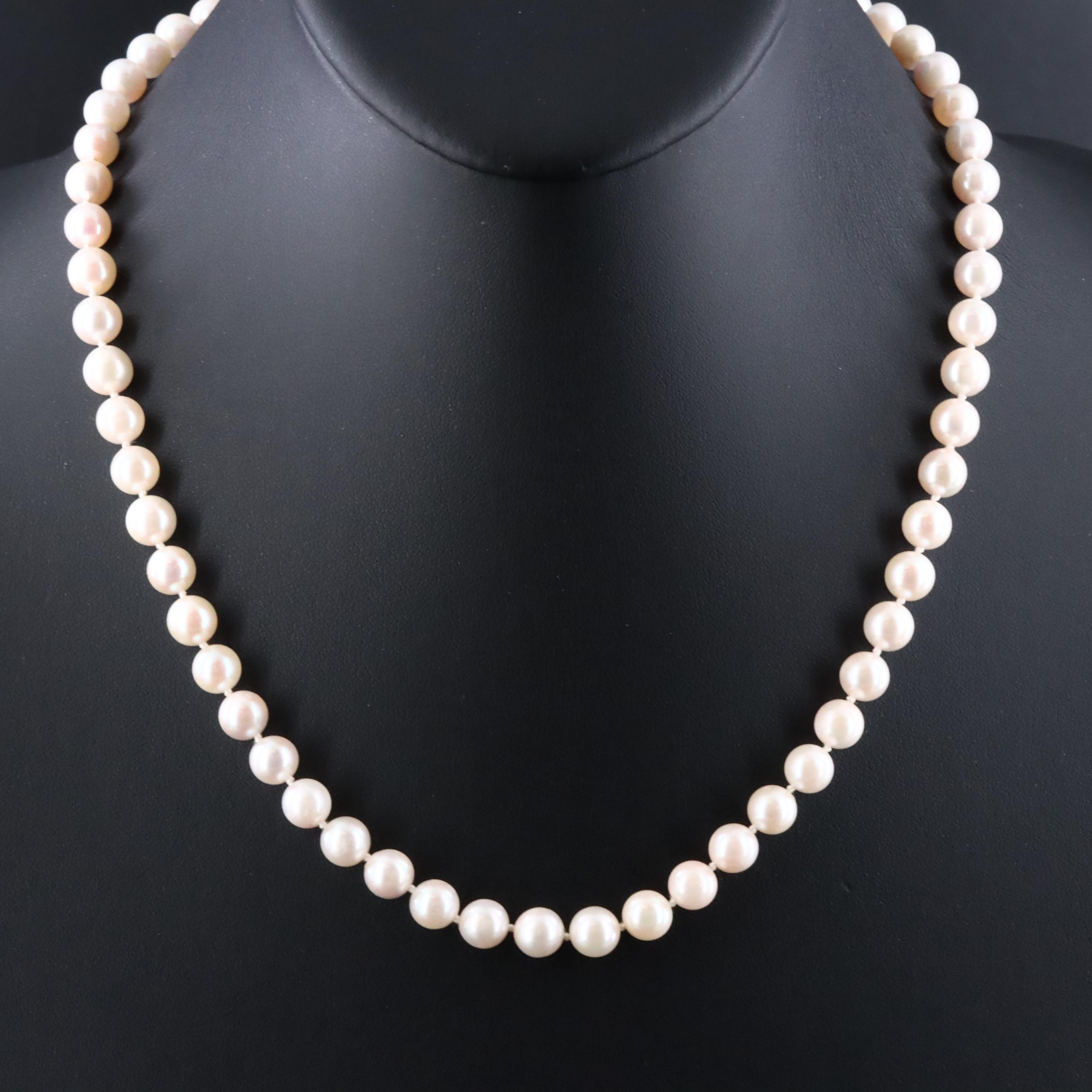 Pearl Strand with 14K Clasp