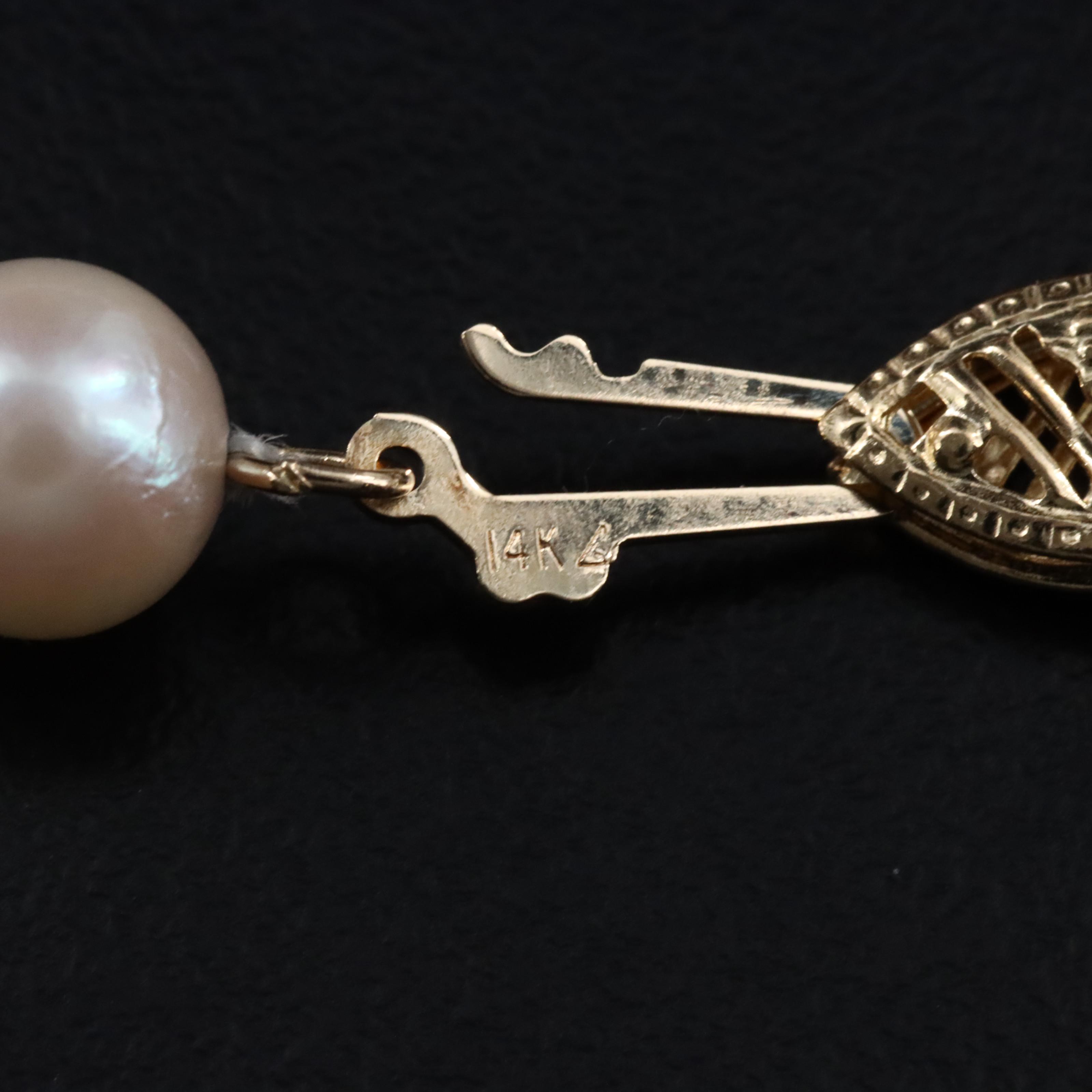 Pearl Strand with 14K Clasp