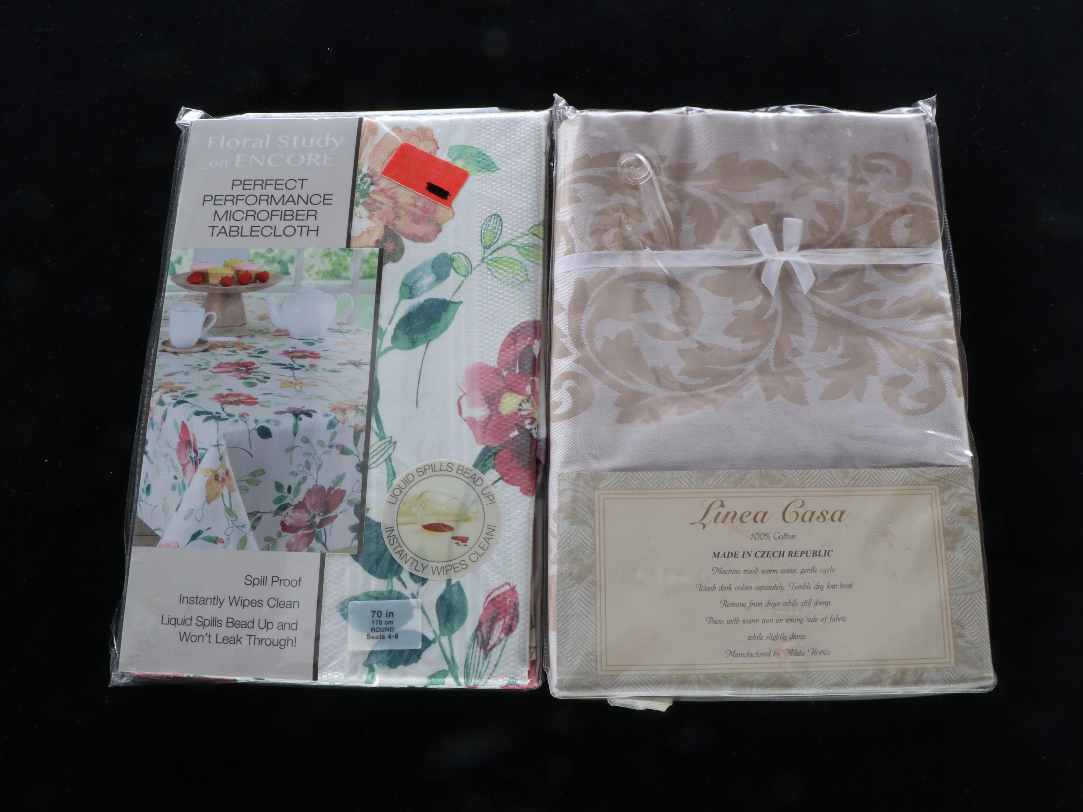 Williams-Sonoma Linen Napkins, Linea Casa Tablecloth, and More Table Linens