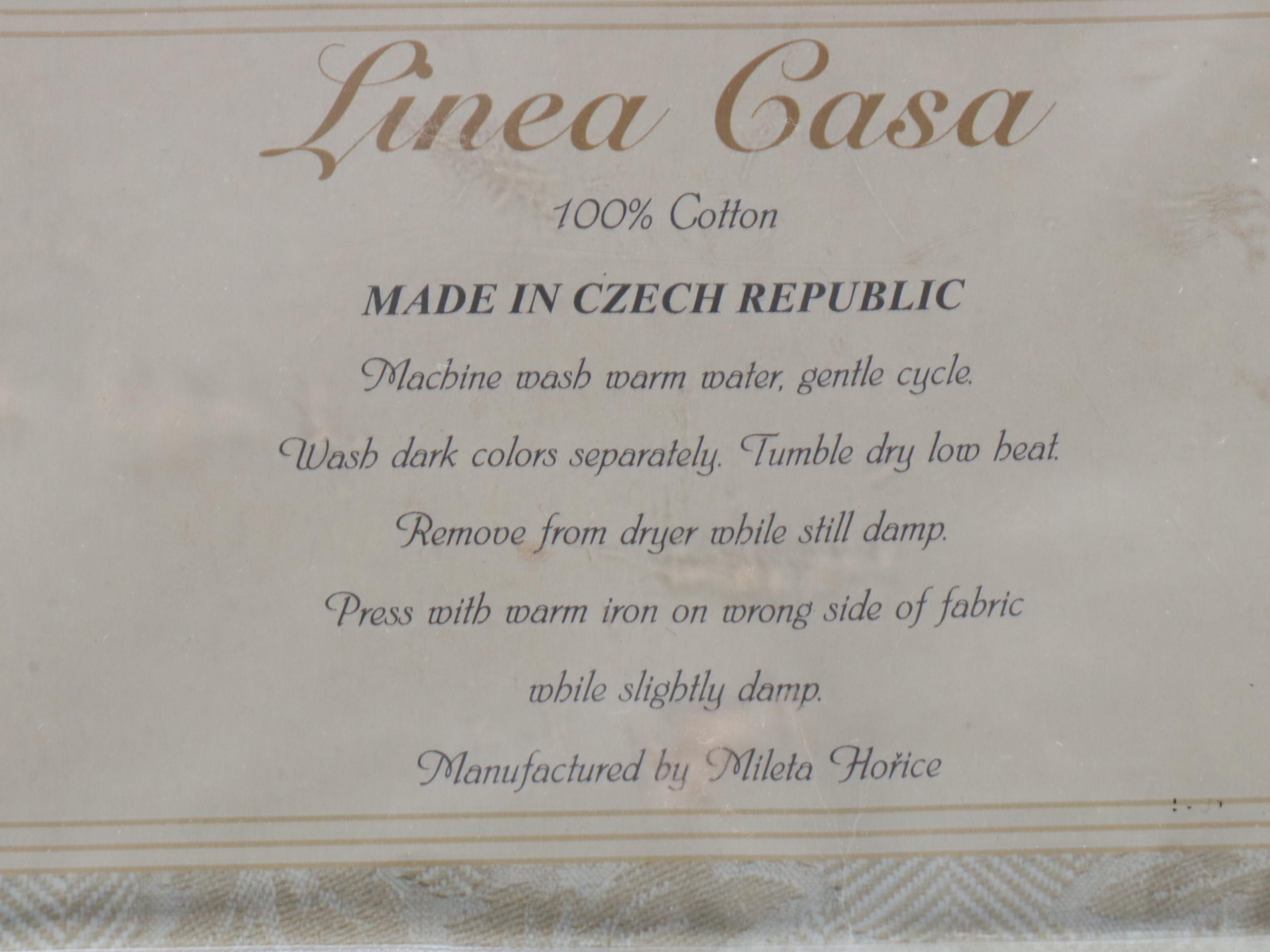 Williams-Sonoma Linen Napkins, Linea Casa Tablecloth, and More Table Linens