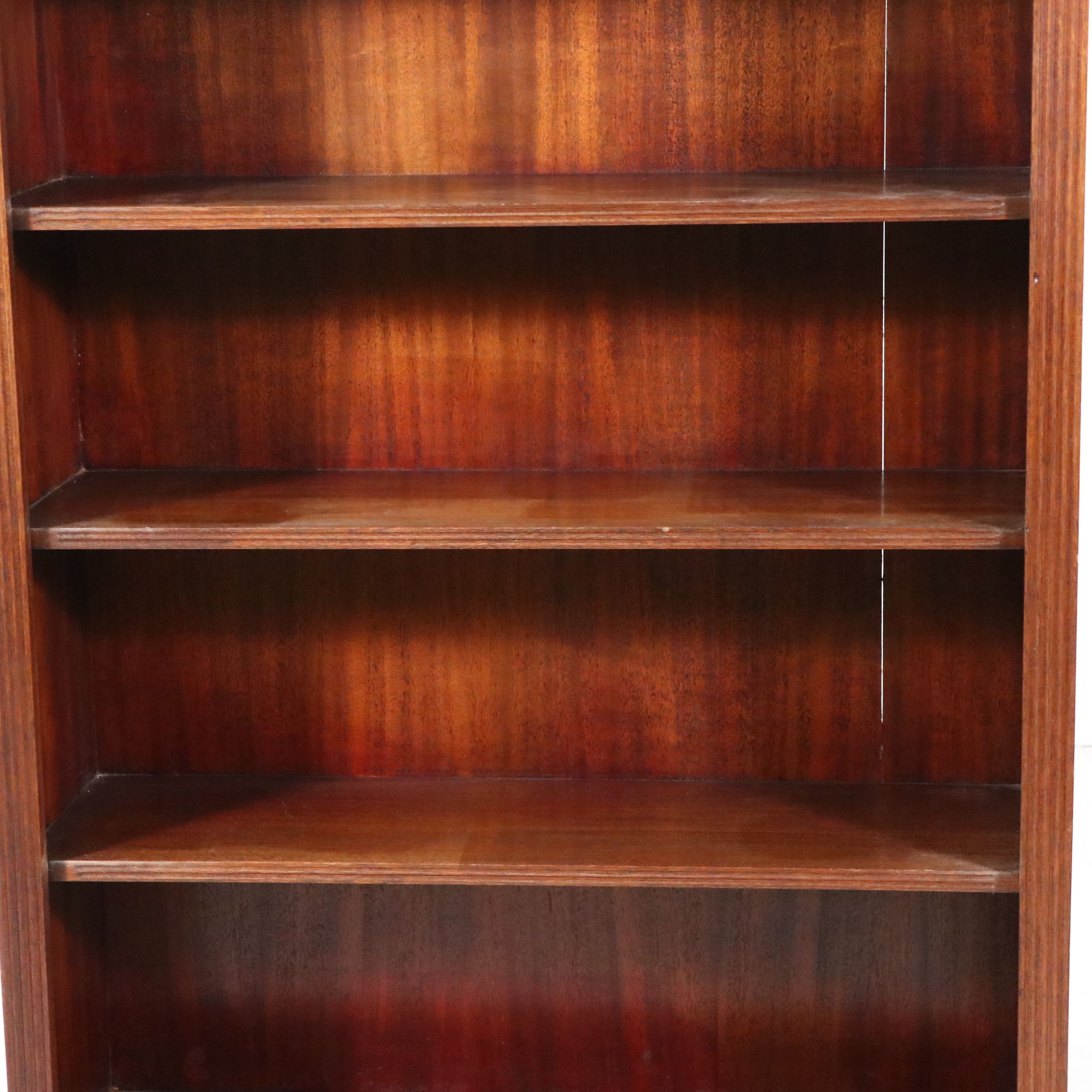 Bench-Made Federal Style Bookcase, Late 20th Century