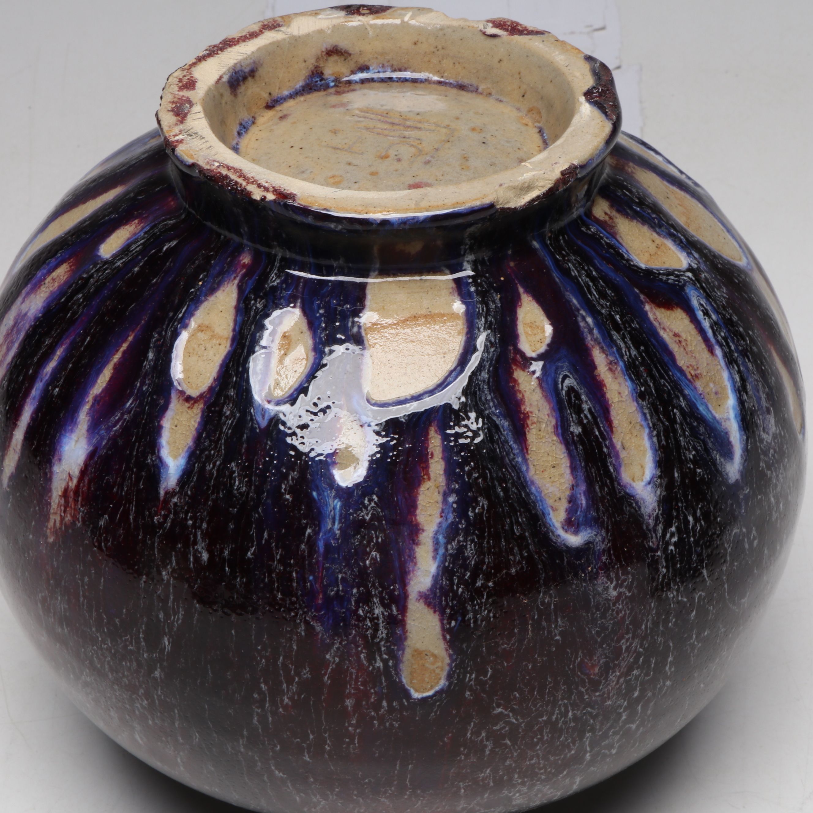 Lutz Drip Glaze Ceramic Vases