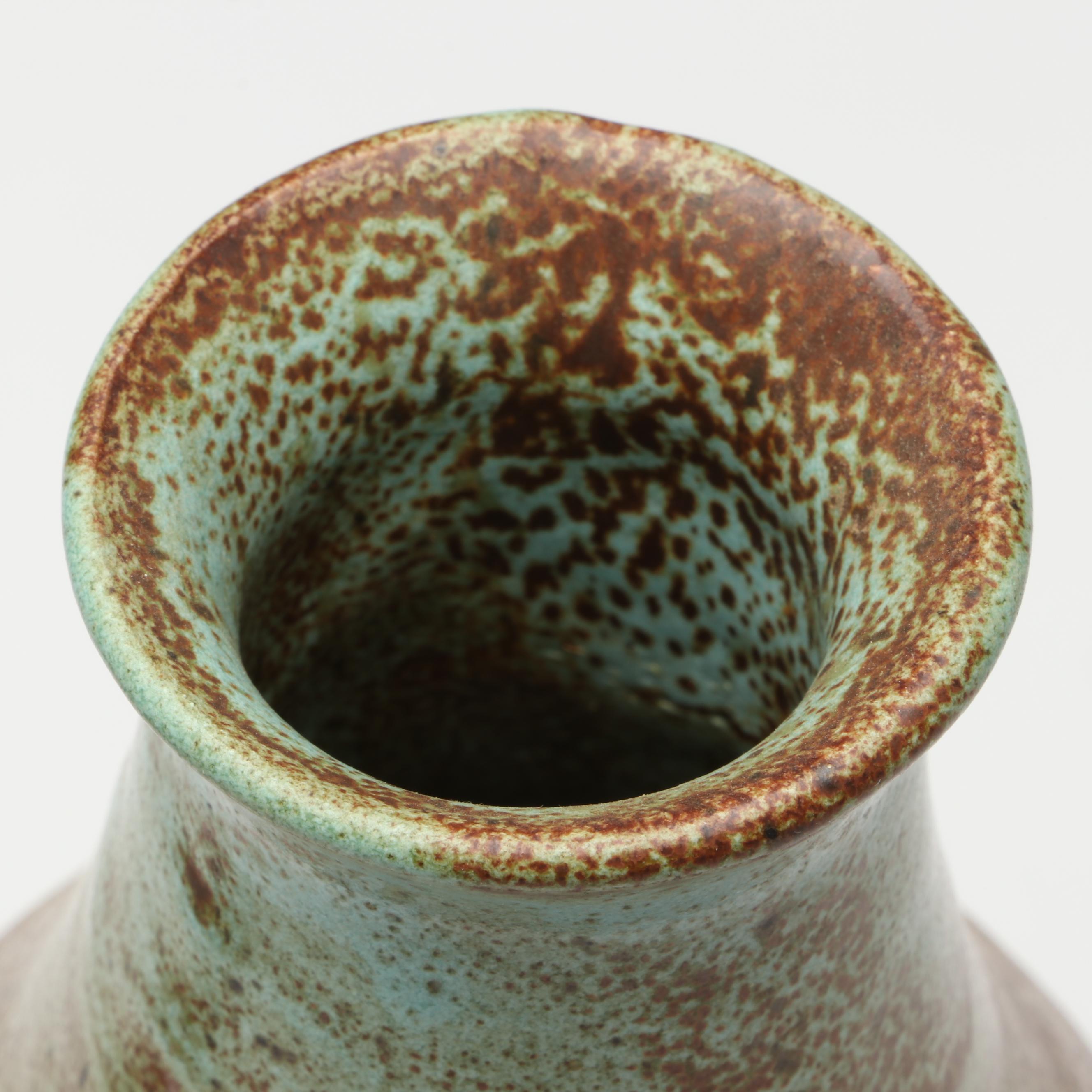 W. Lutz Art Pottery Stoneware Vases