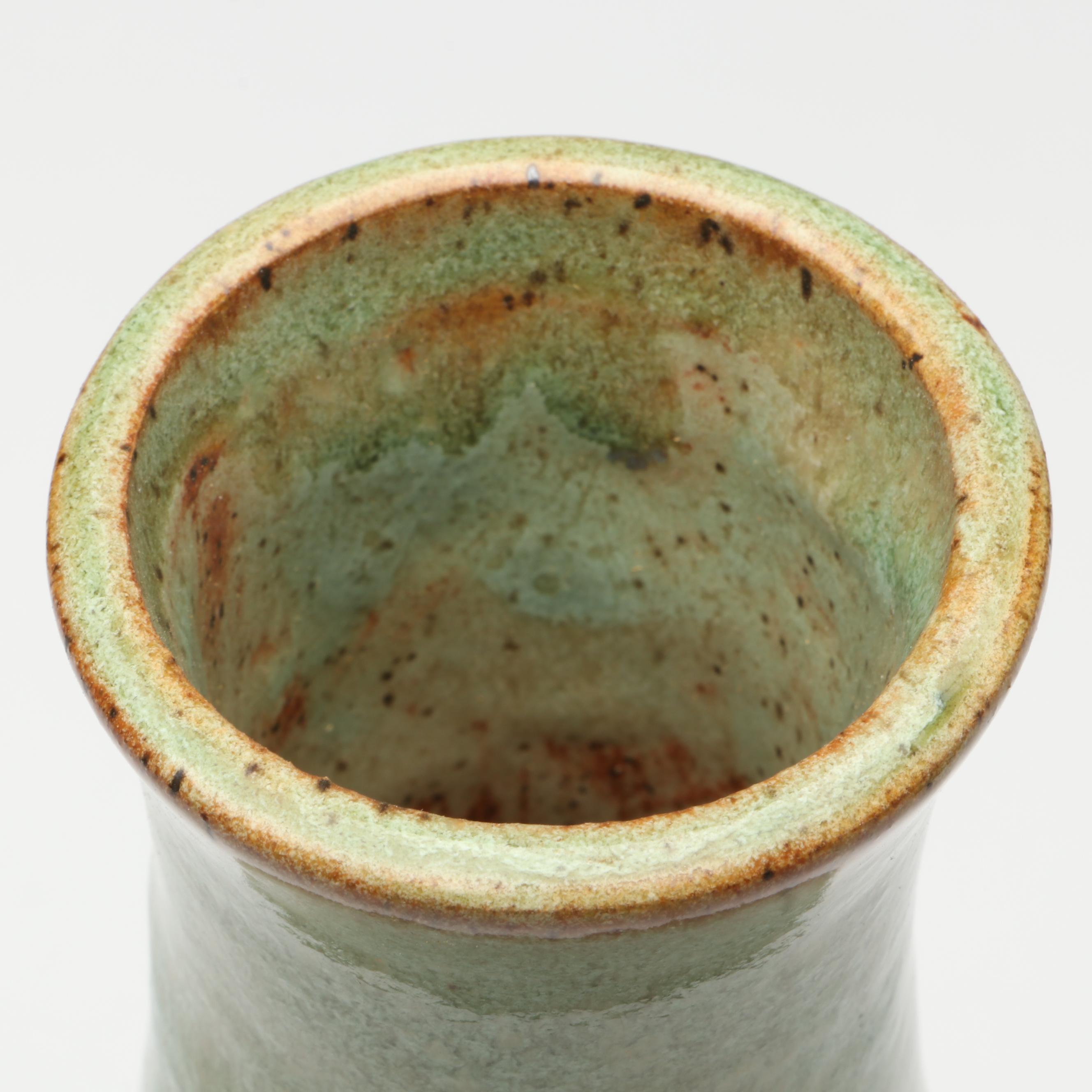 W. Lutz Art Pottery Stoneware Vases