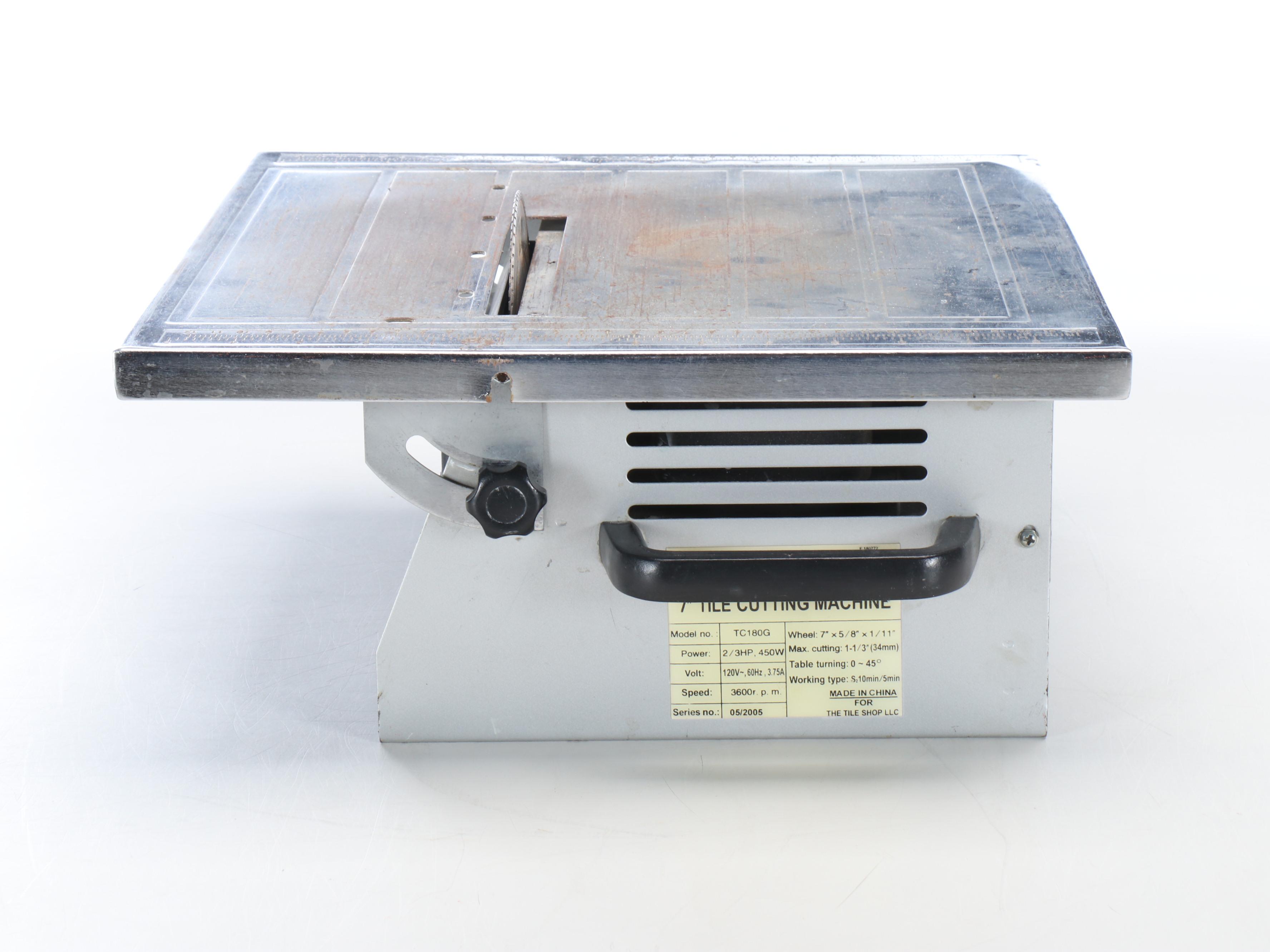 The Tile Shop 7" Tile Saw