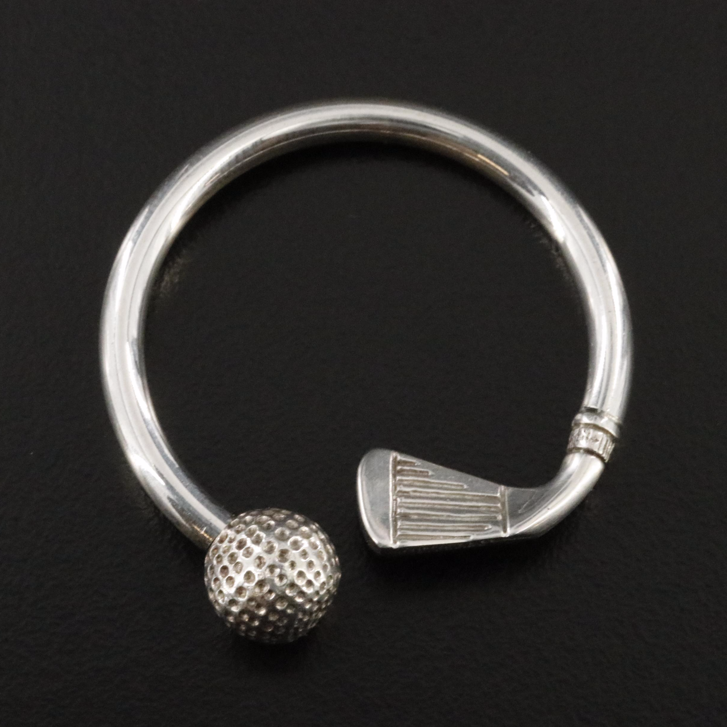 Tiffany & Co. Golf Club Sterling Silver Key Chain