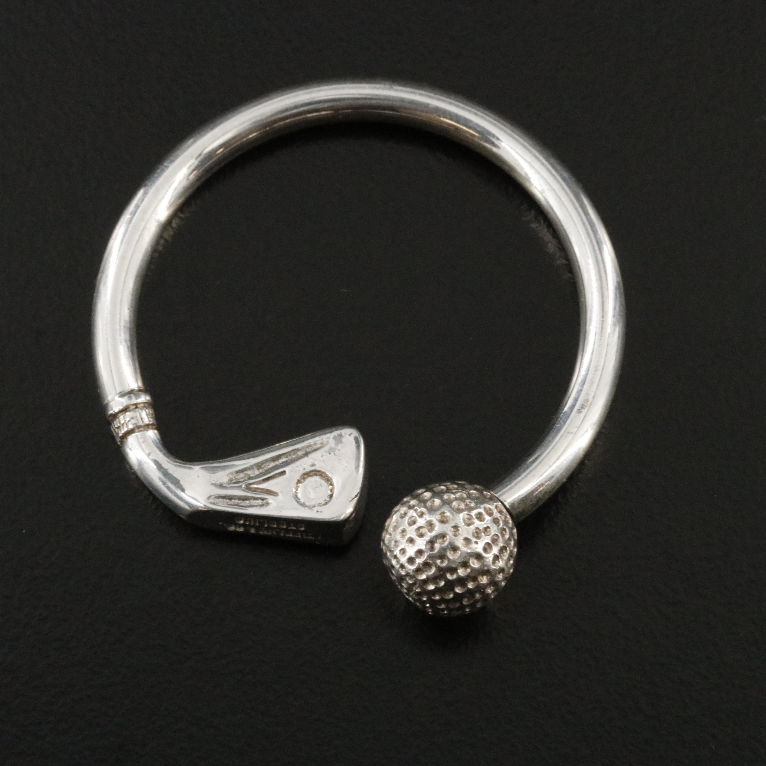 Tiffany & Co. Golf Club Sterling Silver Key Chain