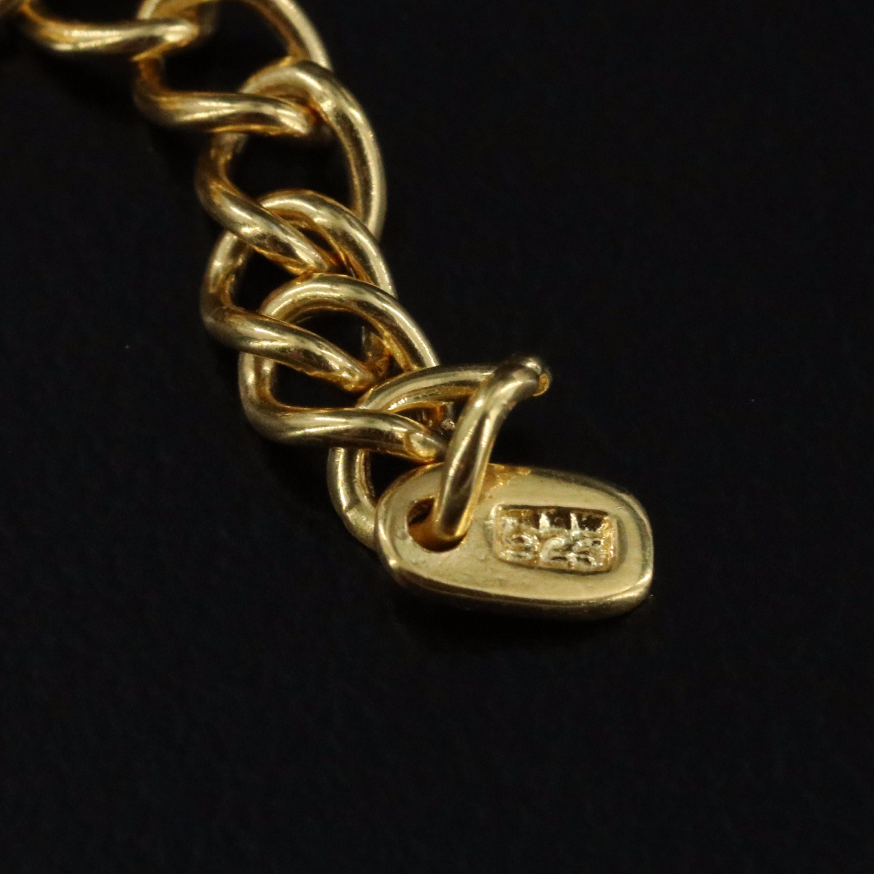 Sterling Emerald and Filled Ruby Floral Bracelet