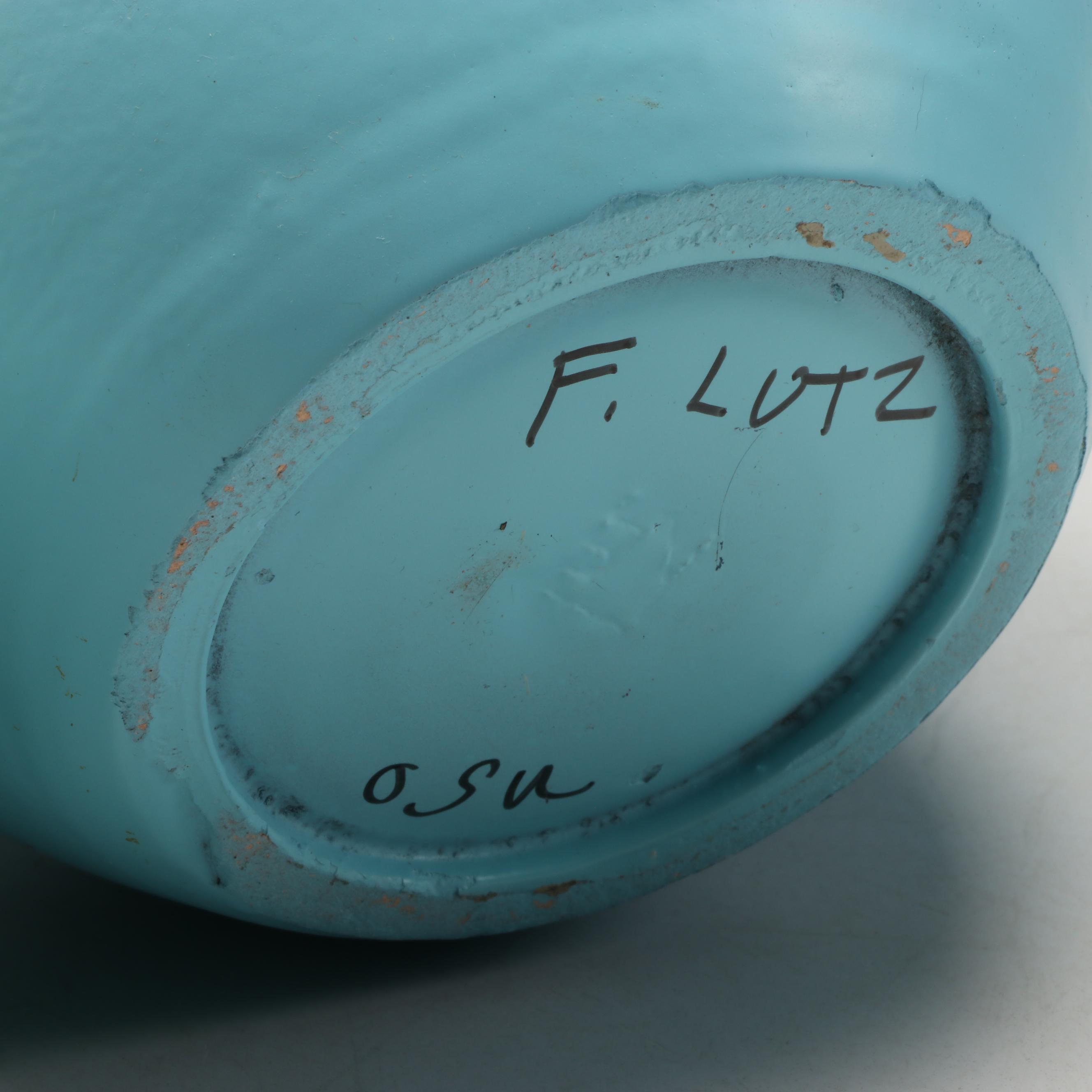 Lutz Art Pottery Vases and Bowl, Early 21st Century