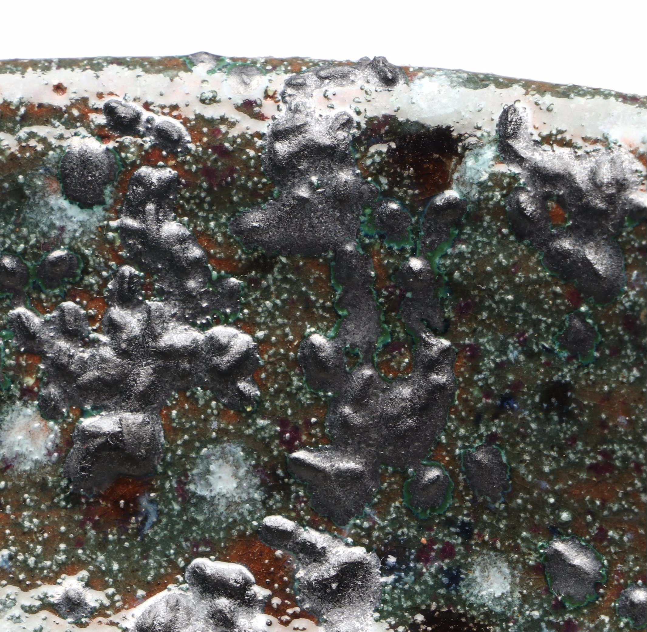 Lutz Speckled Glaze Art Pottery Bowls