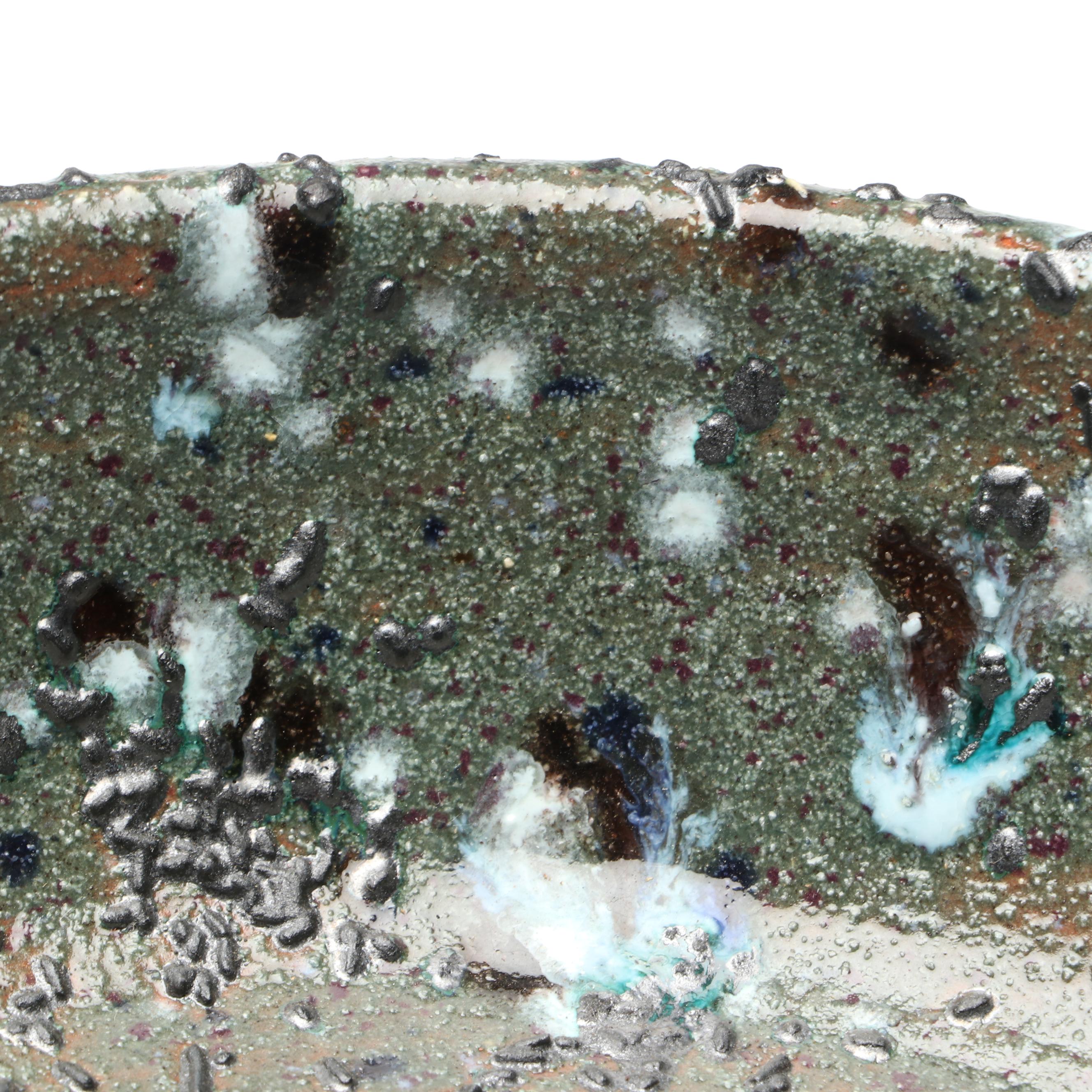 Lutz Speckled Glaze Art Pottery Bowls