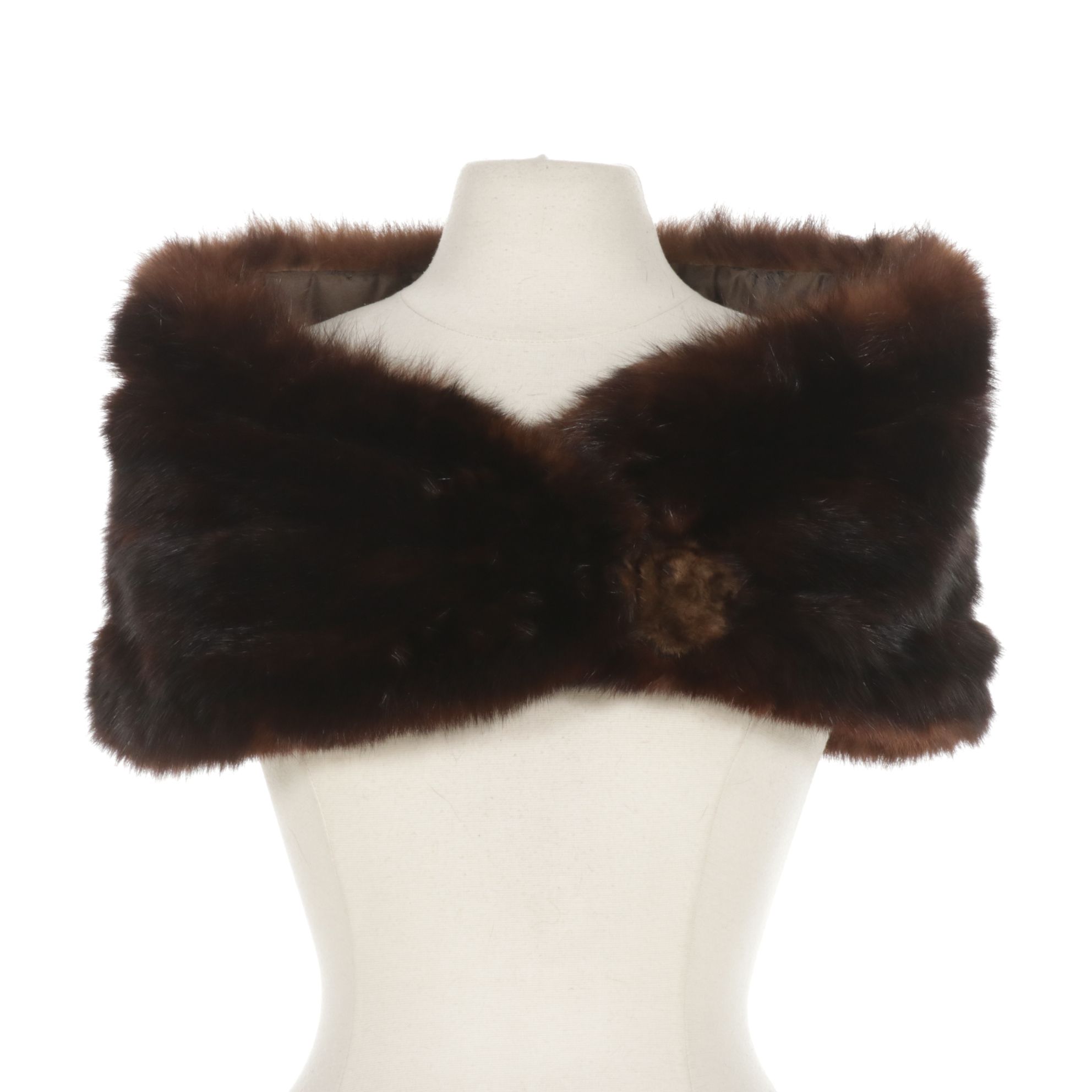 Russian Sable Fur Stole, Mid-Late 20th C.