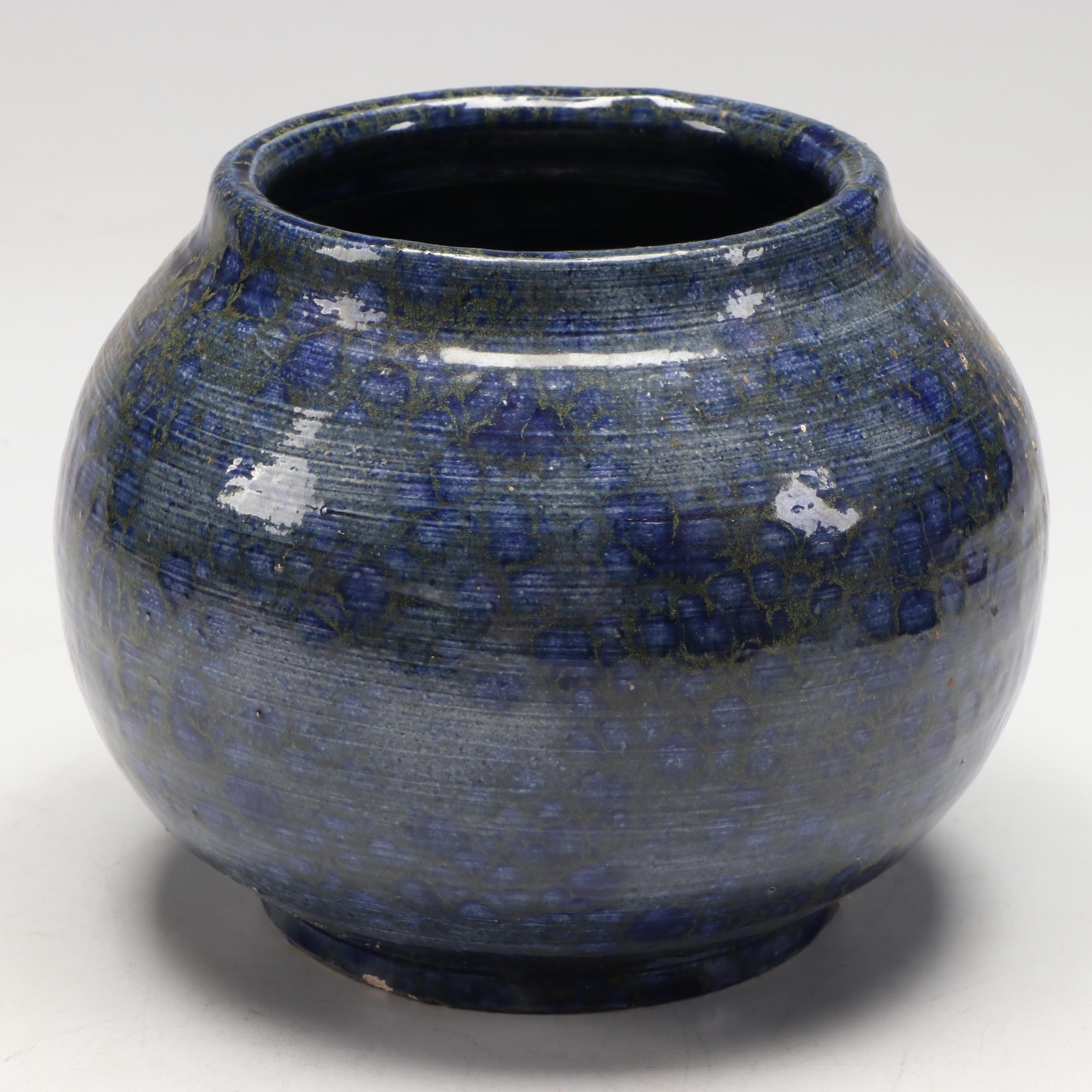 W. Lutz Art Pottery Vases and Bowls, Late 20th Century