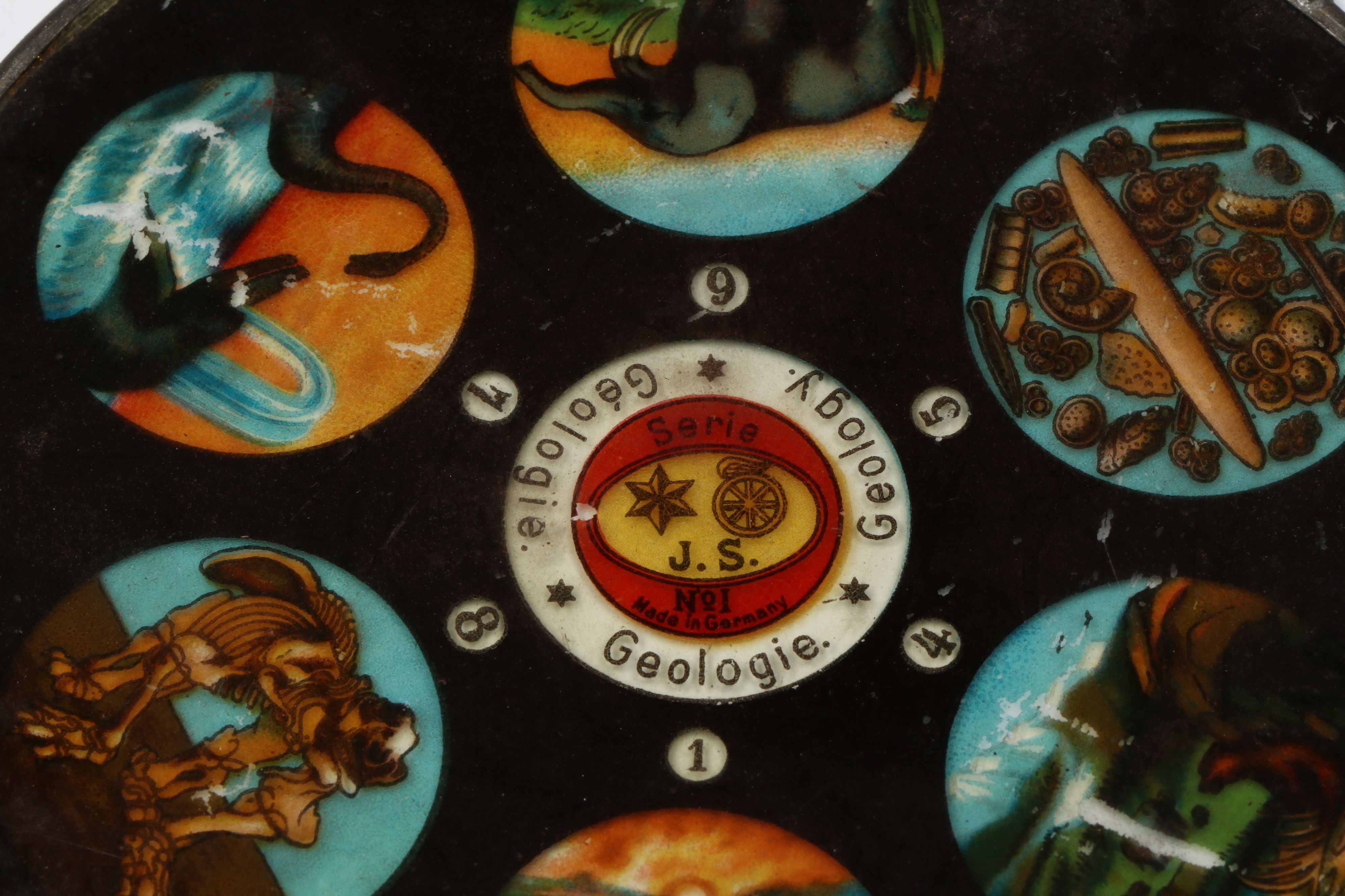 Magic Lantern Slides in Case, Late 19th/Early 20th Century