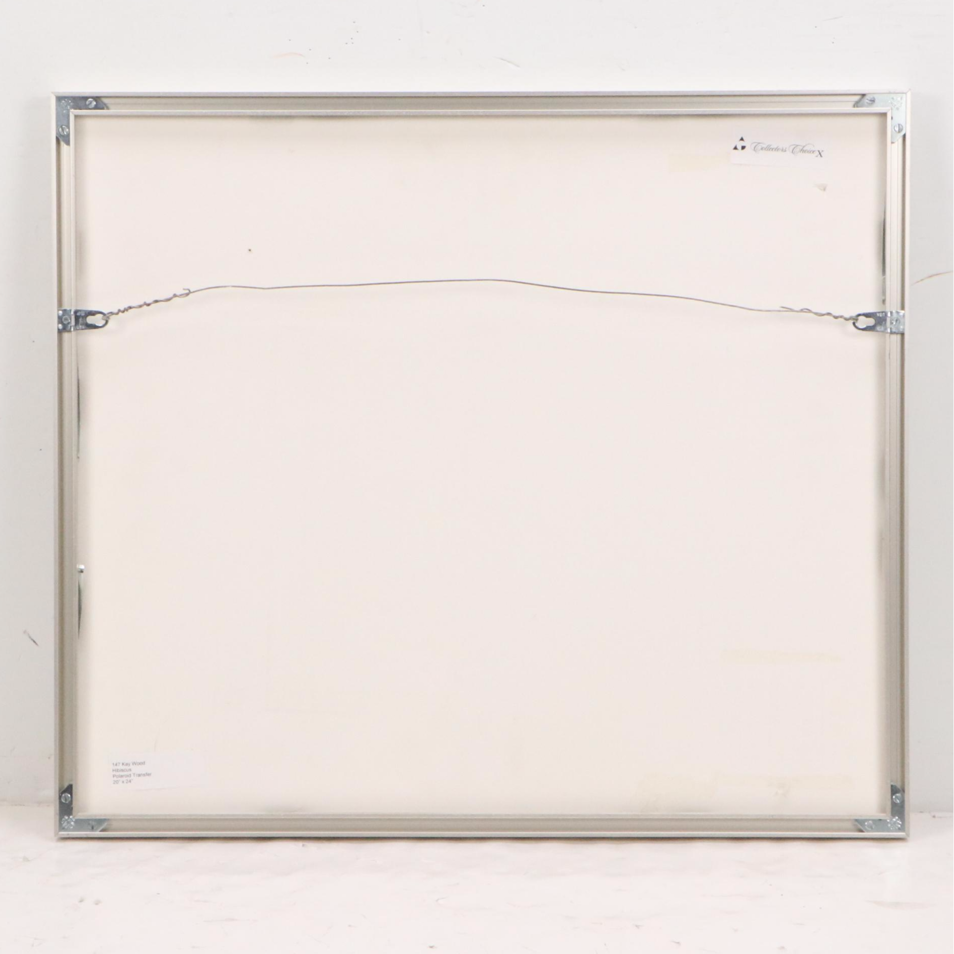 Kay Wood Polaroid Transfer Print "Hibiscus," 21st Century