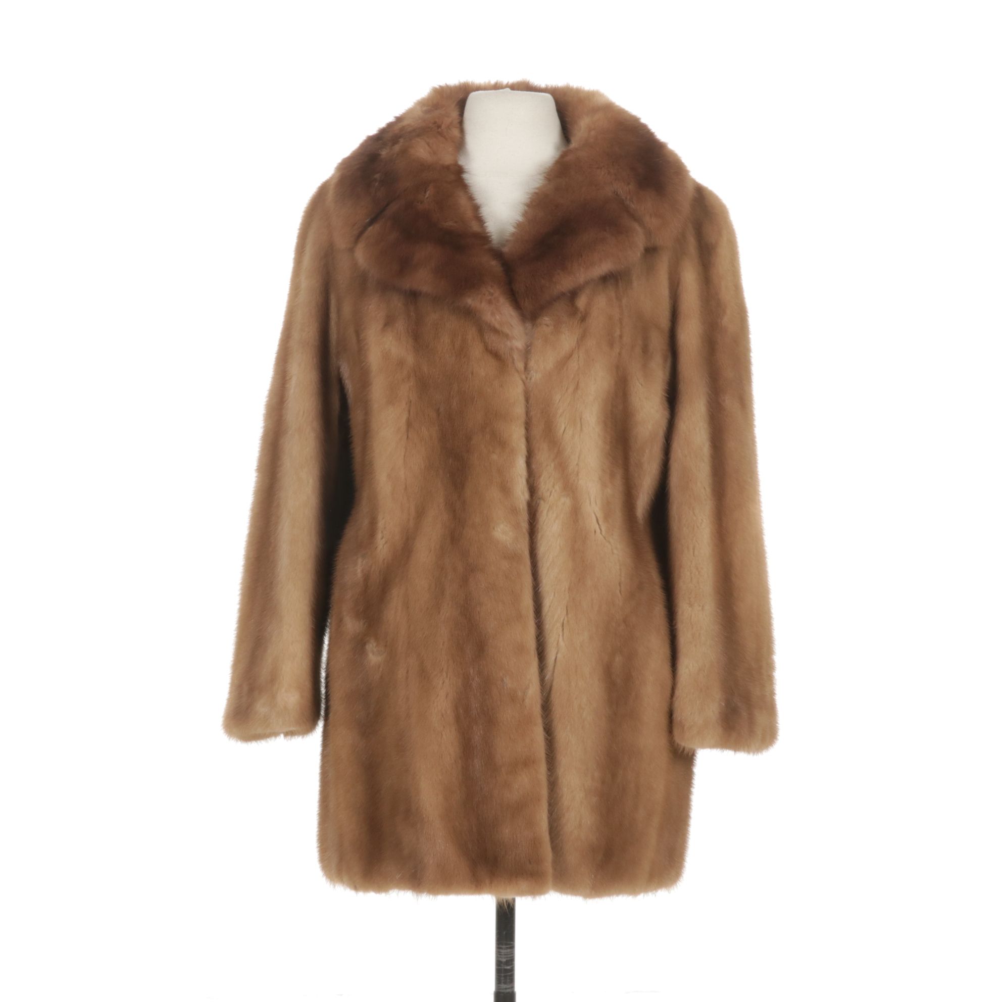 Mink Fur and Sable Fur Stroller by EMBA