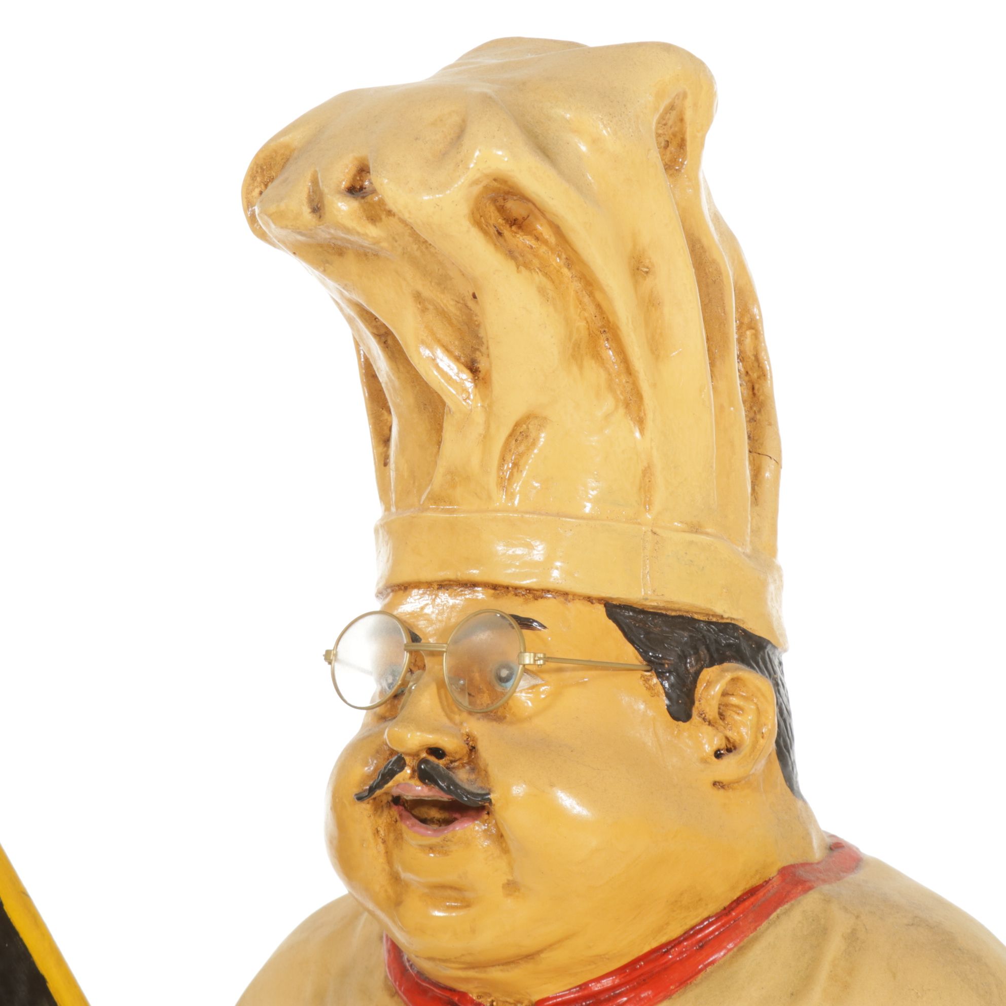 Chef Statue & Chalkboard Sign Holders