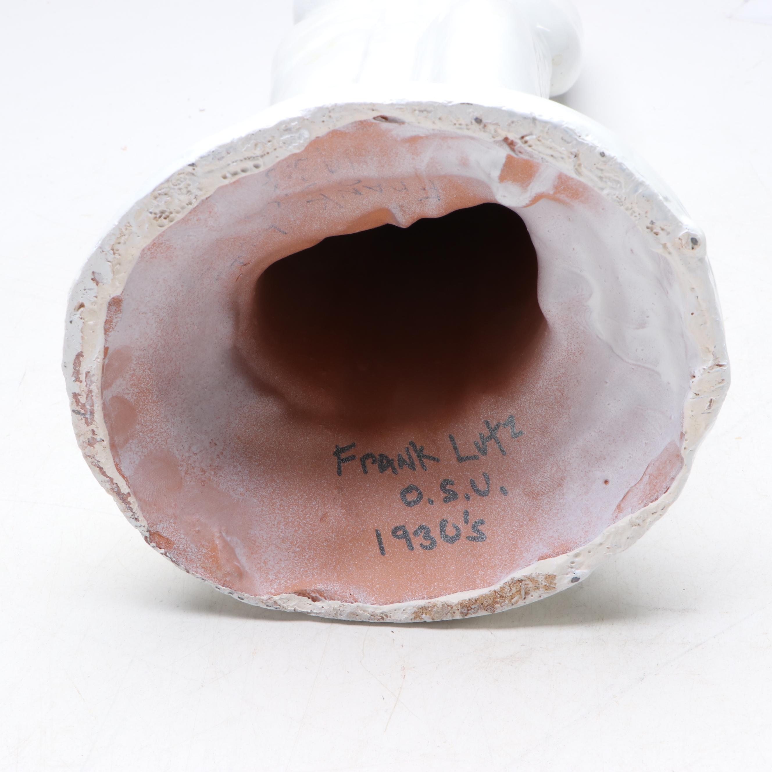 Frank Lutz Ceramic Statuettes, 1930s