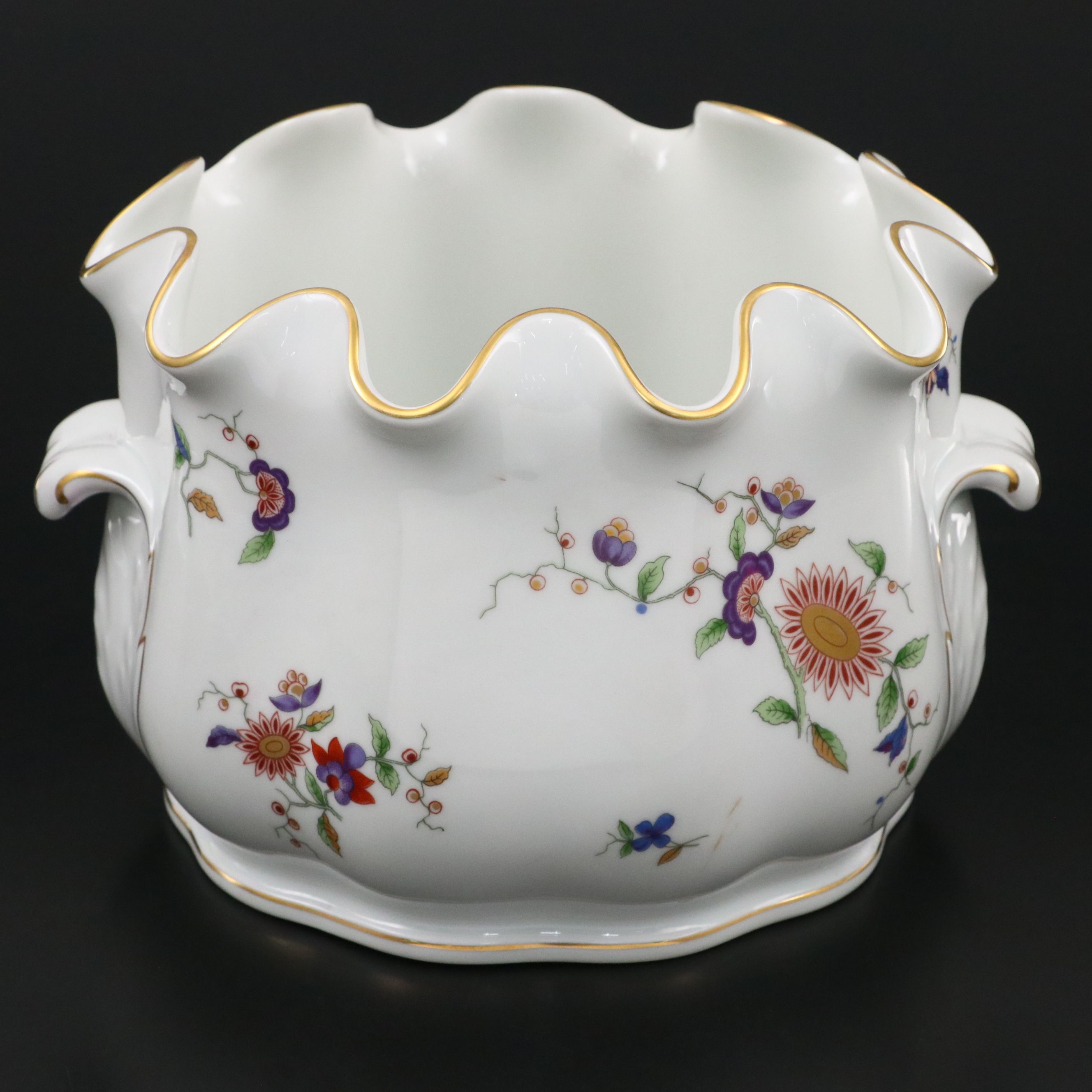 Richard Ginori Porcelain Cachepot